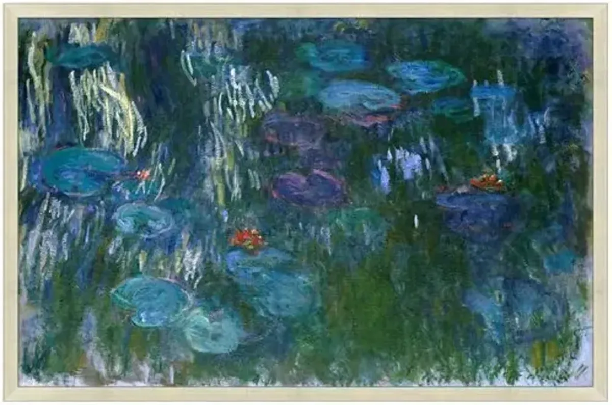 The Met - Impression of Water Lilies - Silver