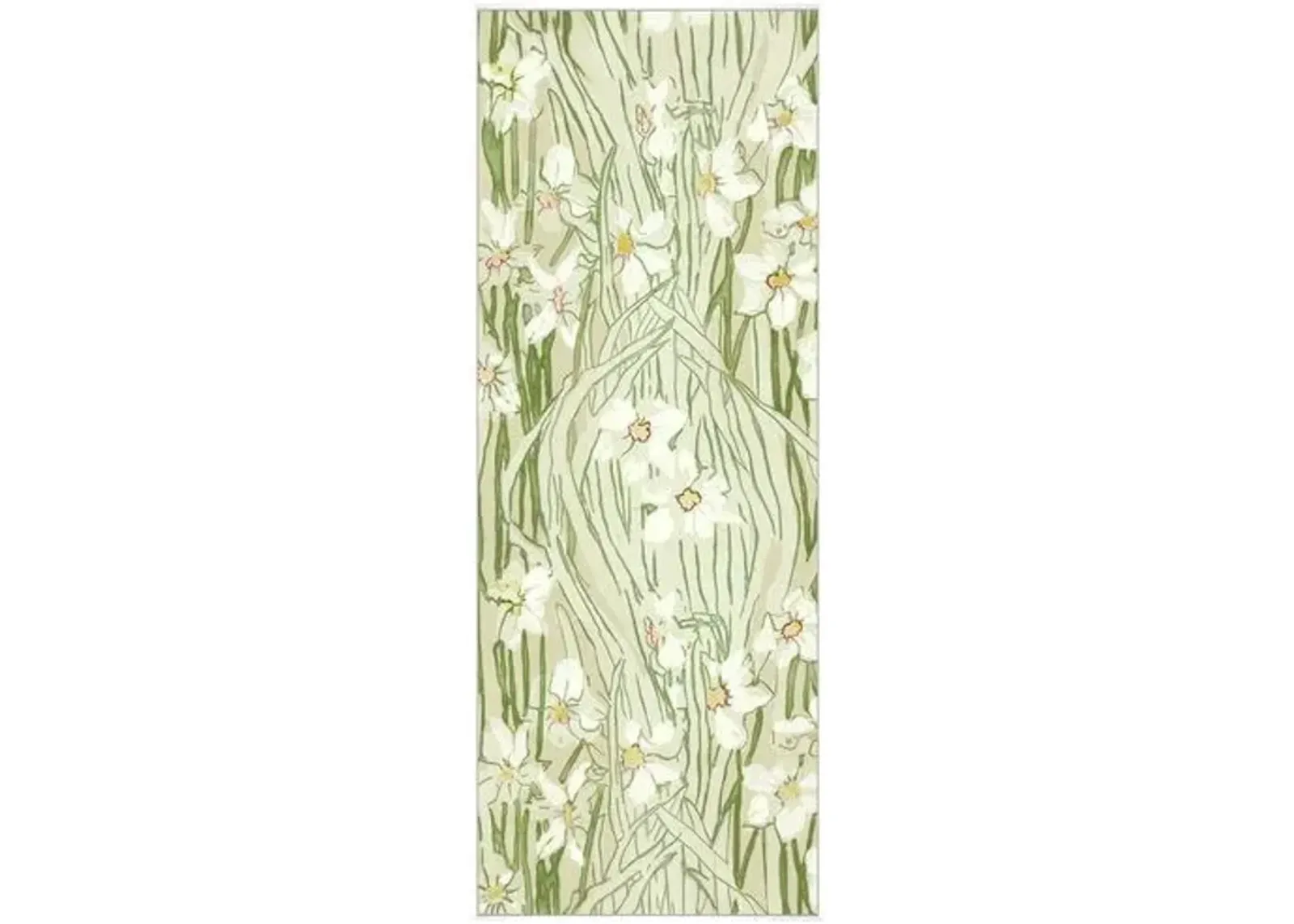 The Met - Poet's Floral 2 - White