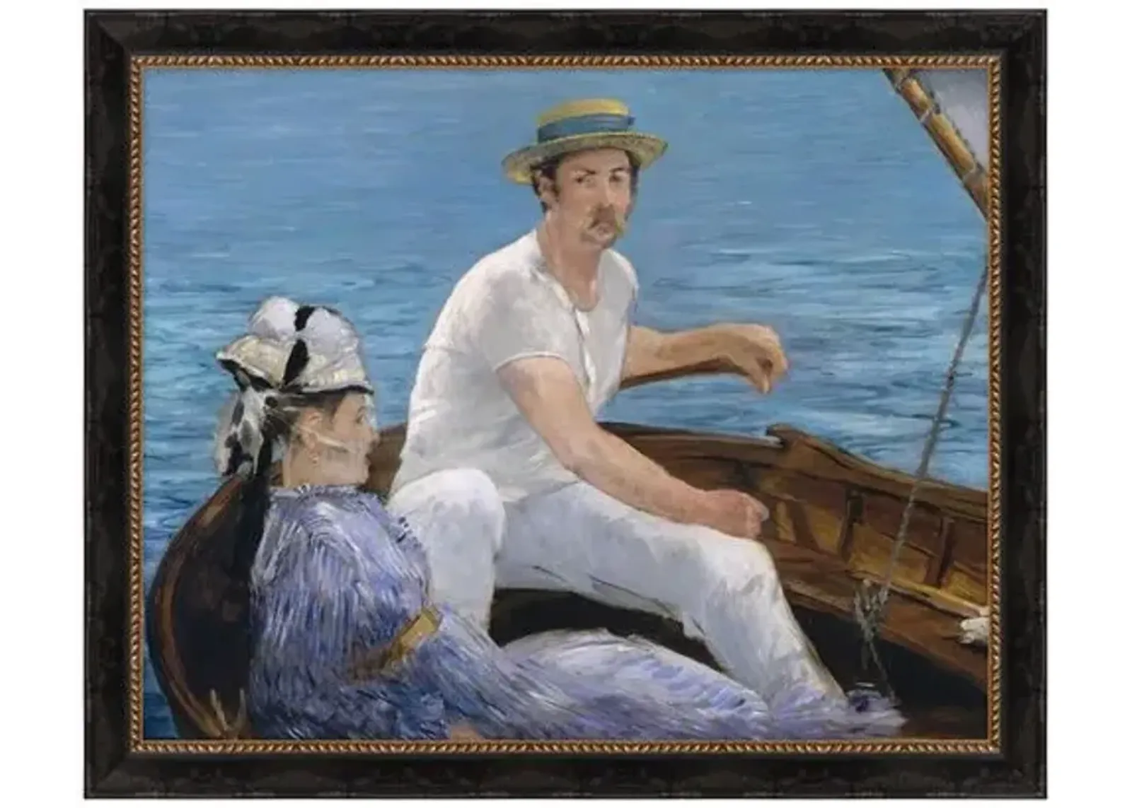 The Met - Couple in the Boat - Black