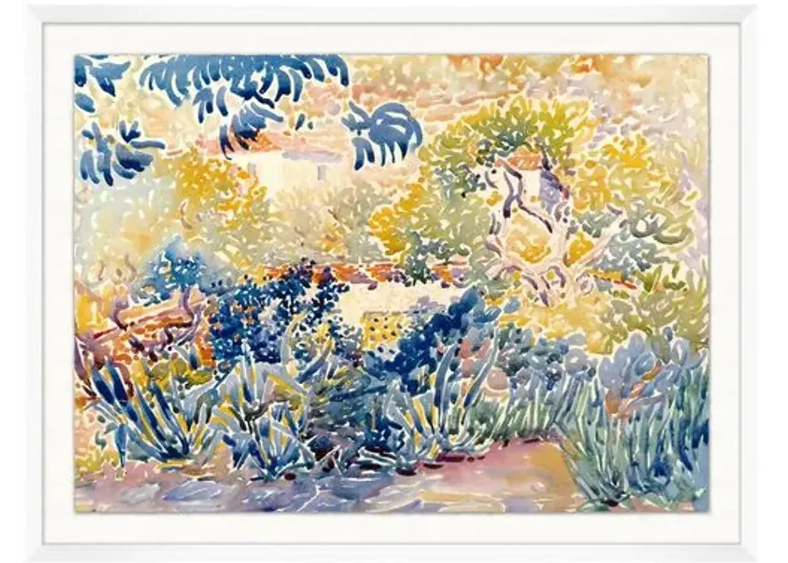 The Met - Colorful Garden - White