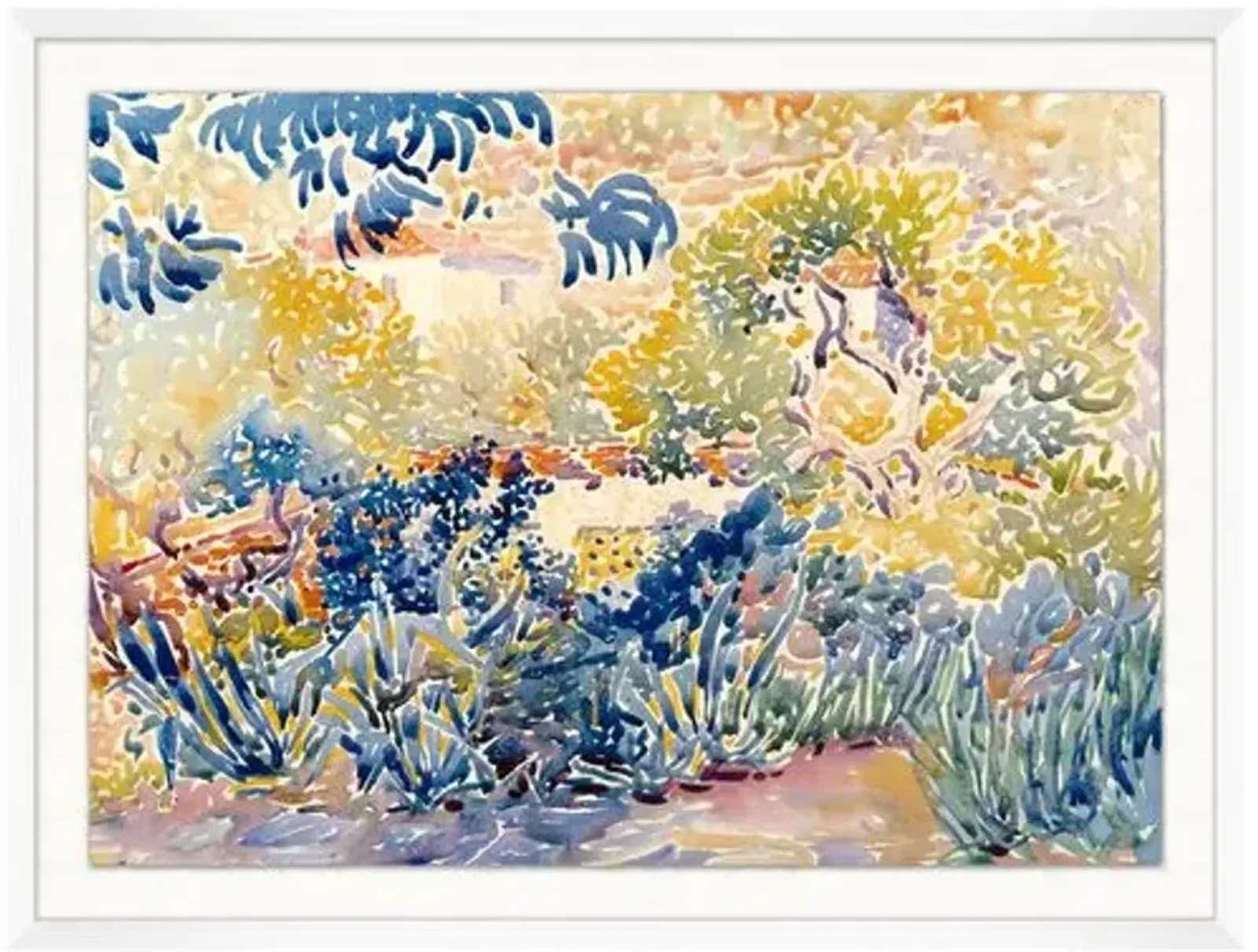 The Met - Colorful Garden - White