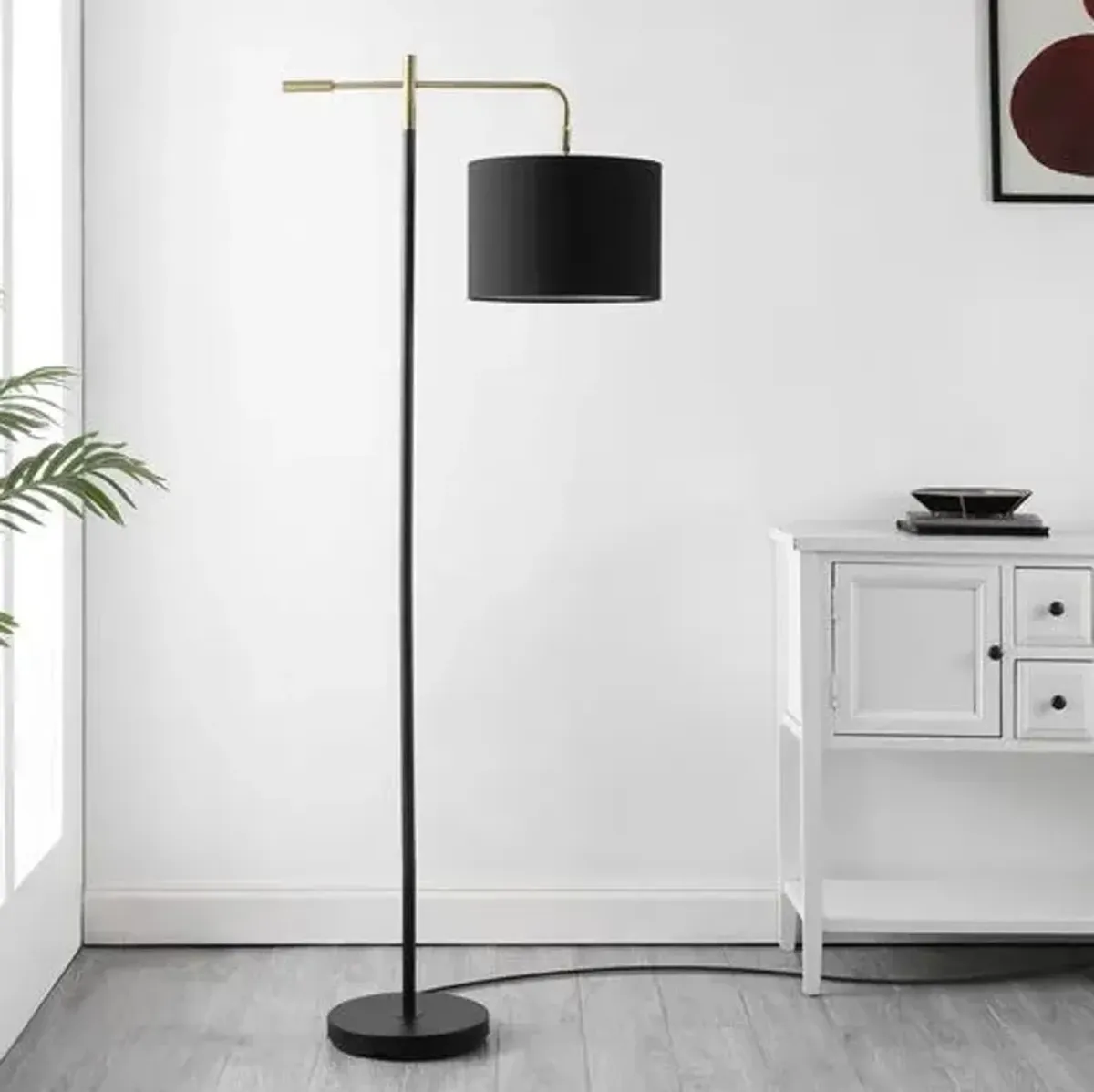 Uri 65" Floor Lamp - Black