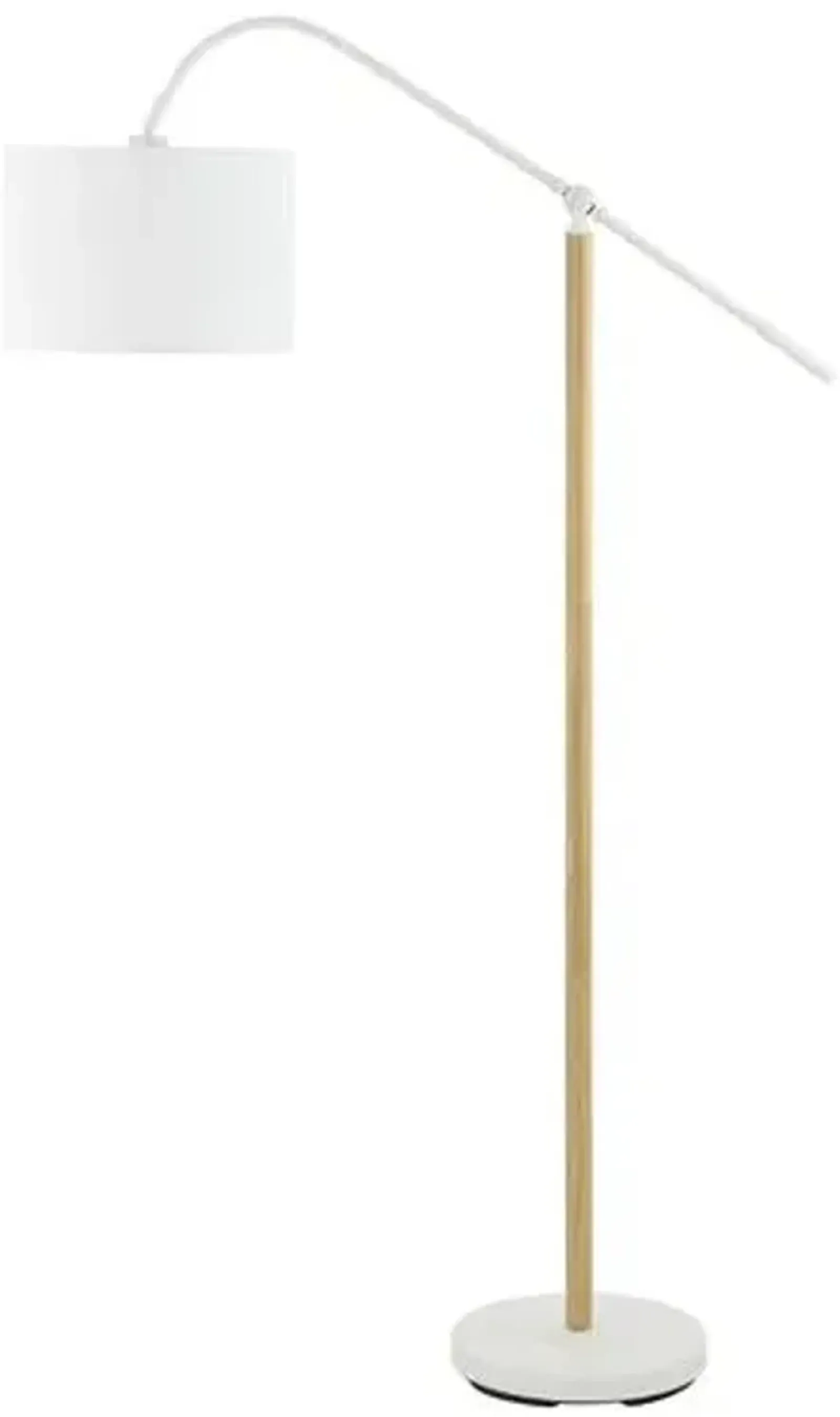 Sergio Floor Lamp - White/Natural