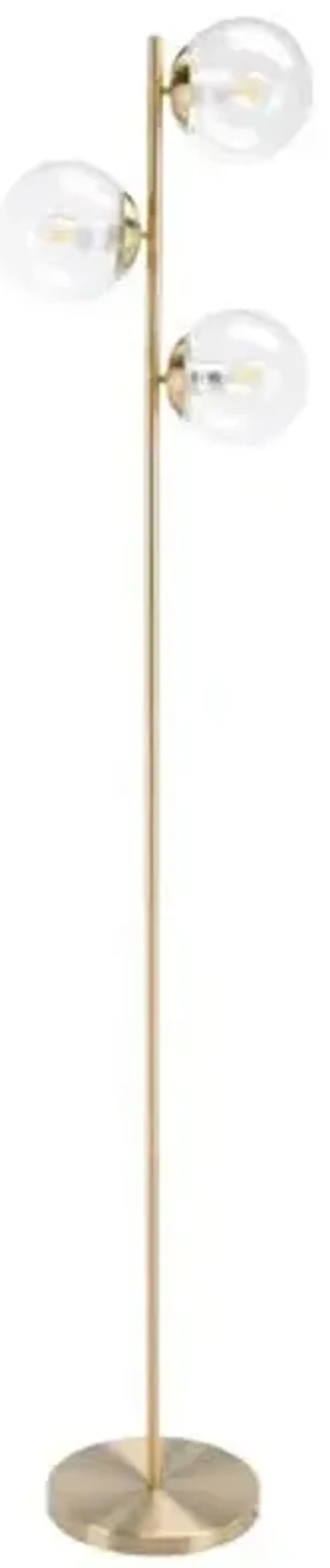 Mella 65" Floor Lamp - Gold