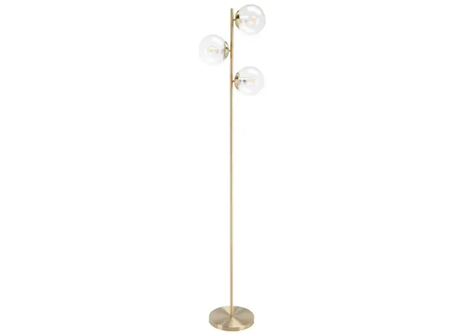 Mella 65" Floor Lamp - Gold