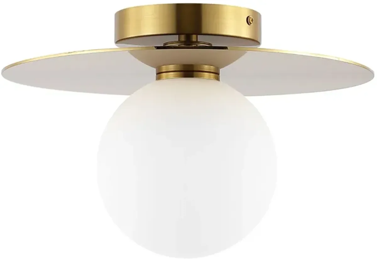 Rumour Globe Flush Mount - Gold