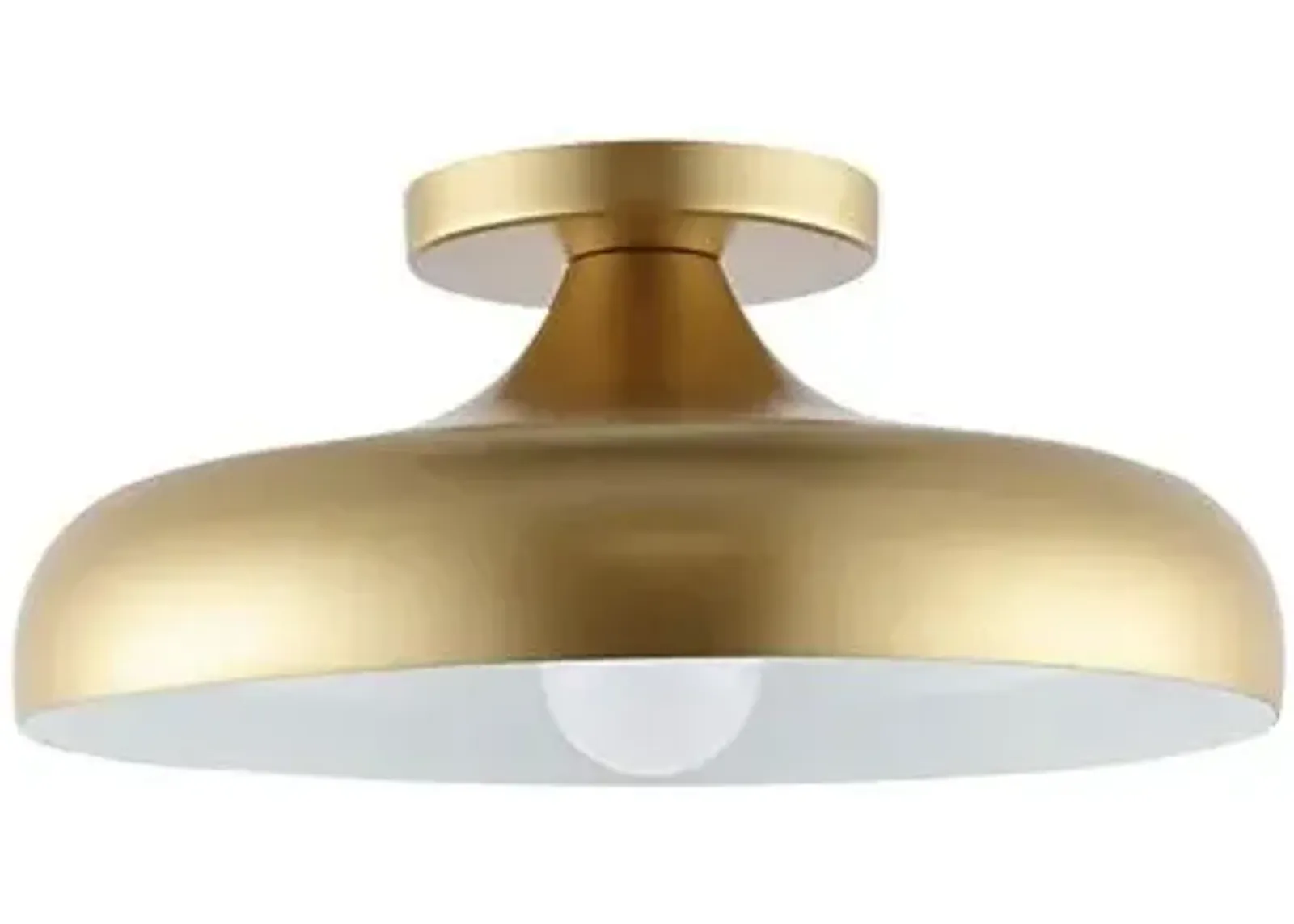 Lala 13.25" Flush Mount - Gold