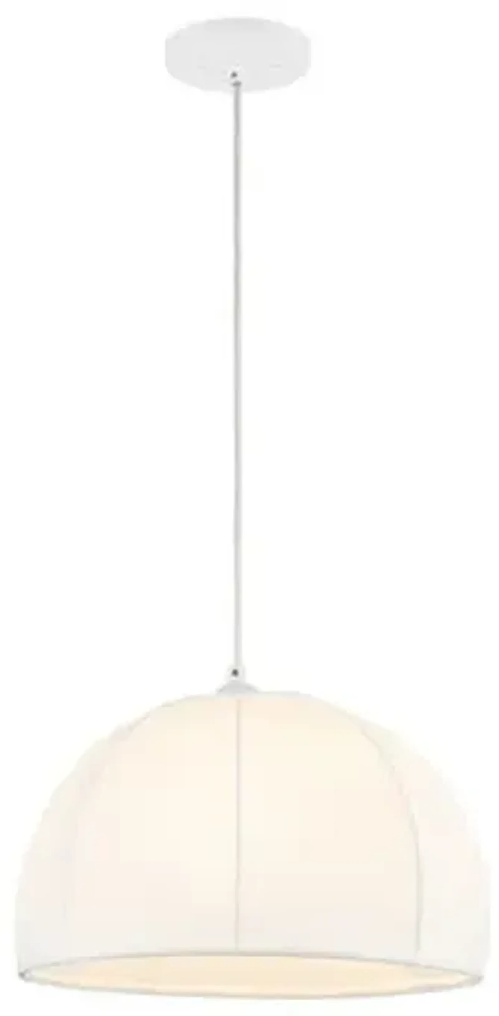 Fabien 15" Pendant - White