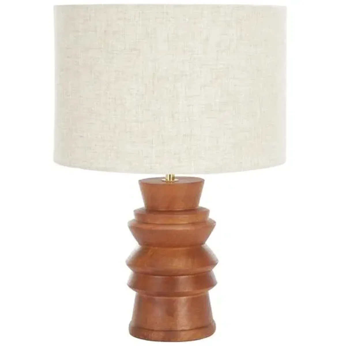 Denero 17" Table Lamp - Natural - Brown