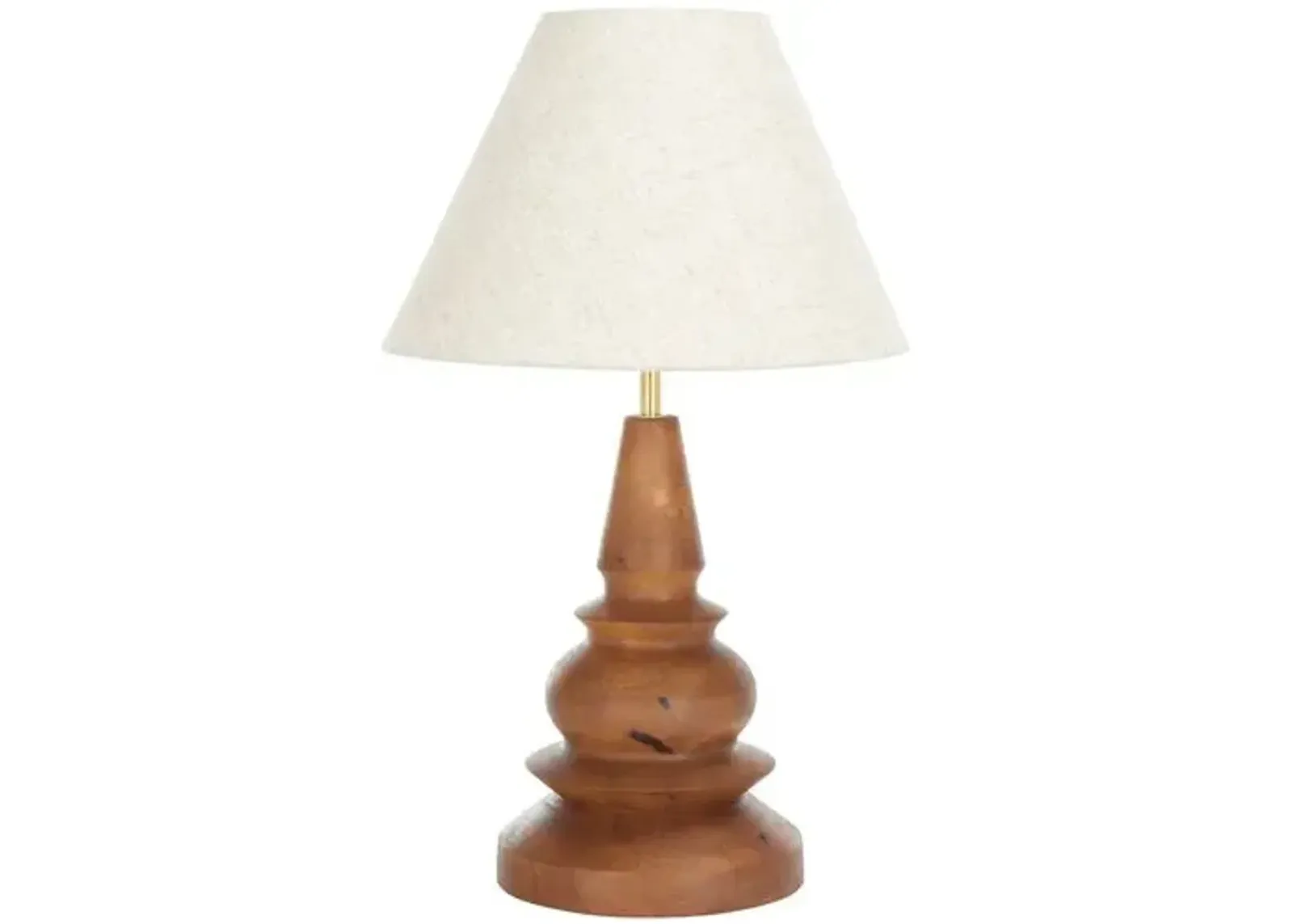 Nona 20" Table Lamp - Natural - Brown