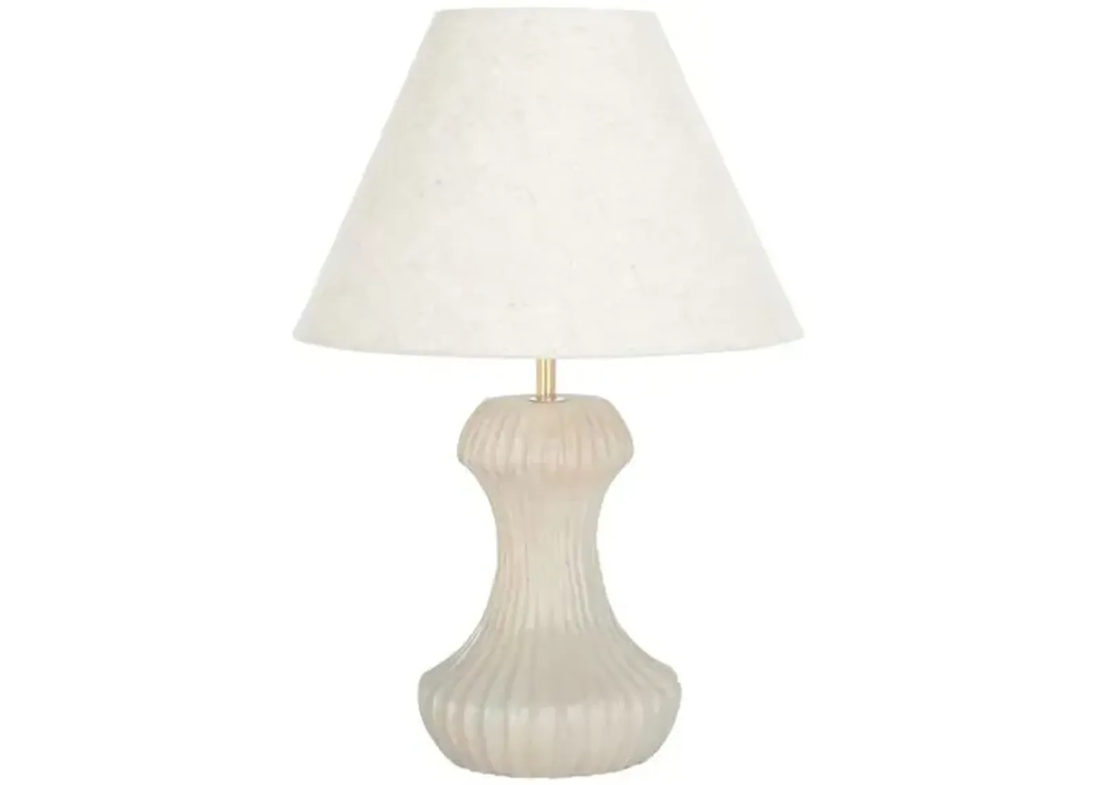 Kaius 18" Table Lamp - Off White - Ivory