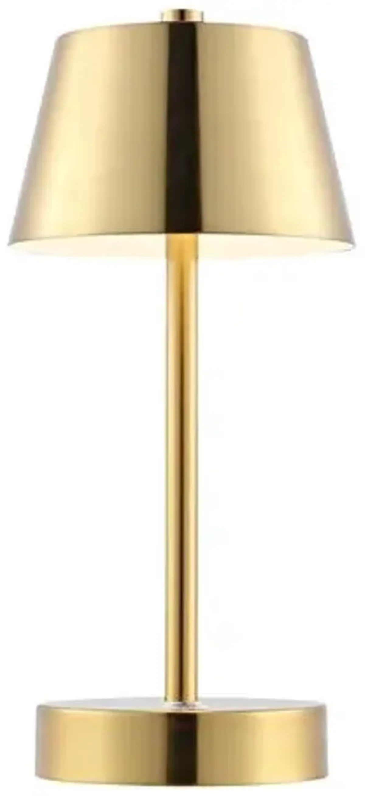Drue Portable Rechargeable Led Table Lamp - Gold