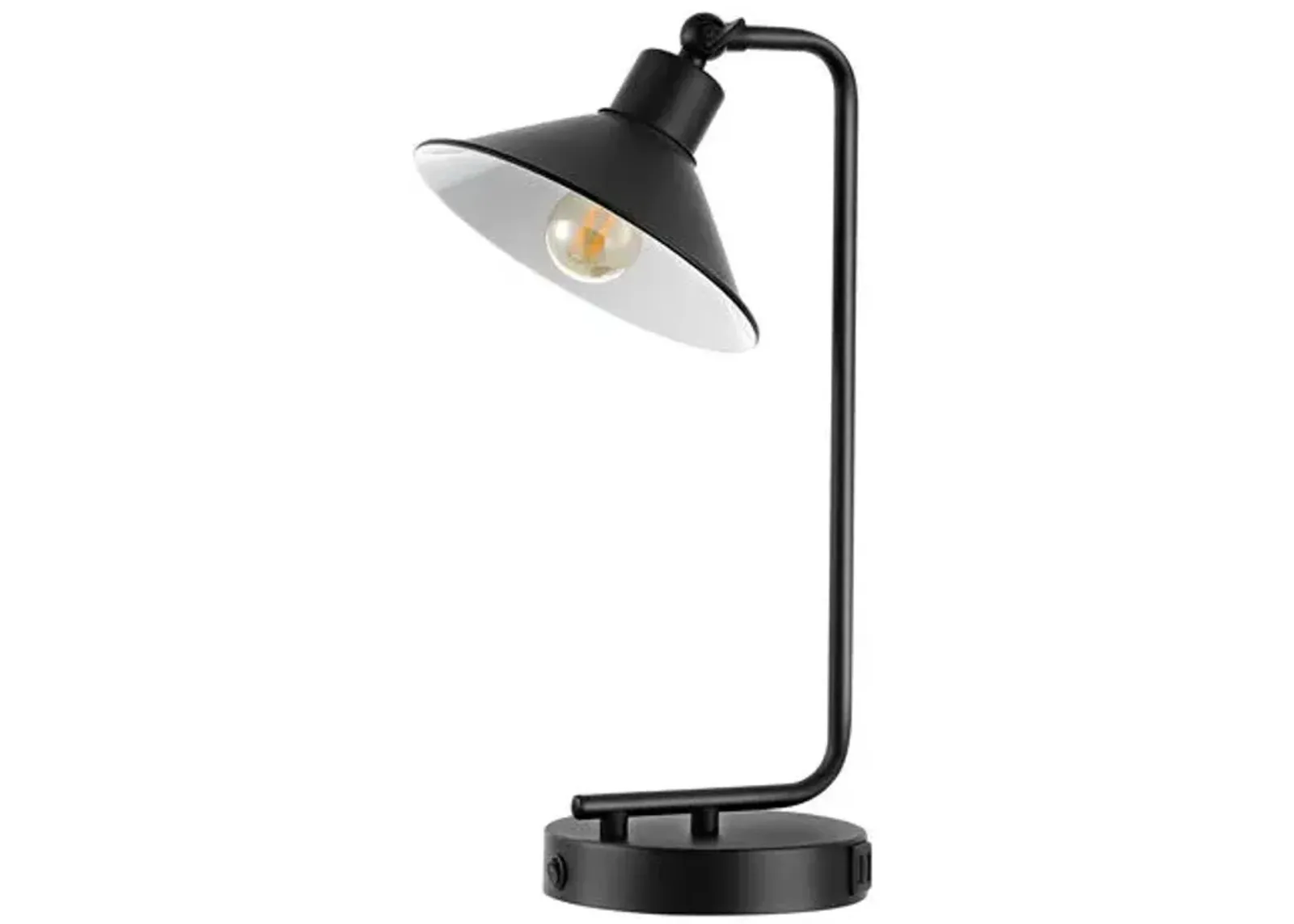 Anden 16" Table Lamp - Black