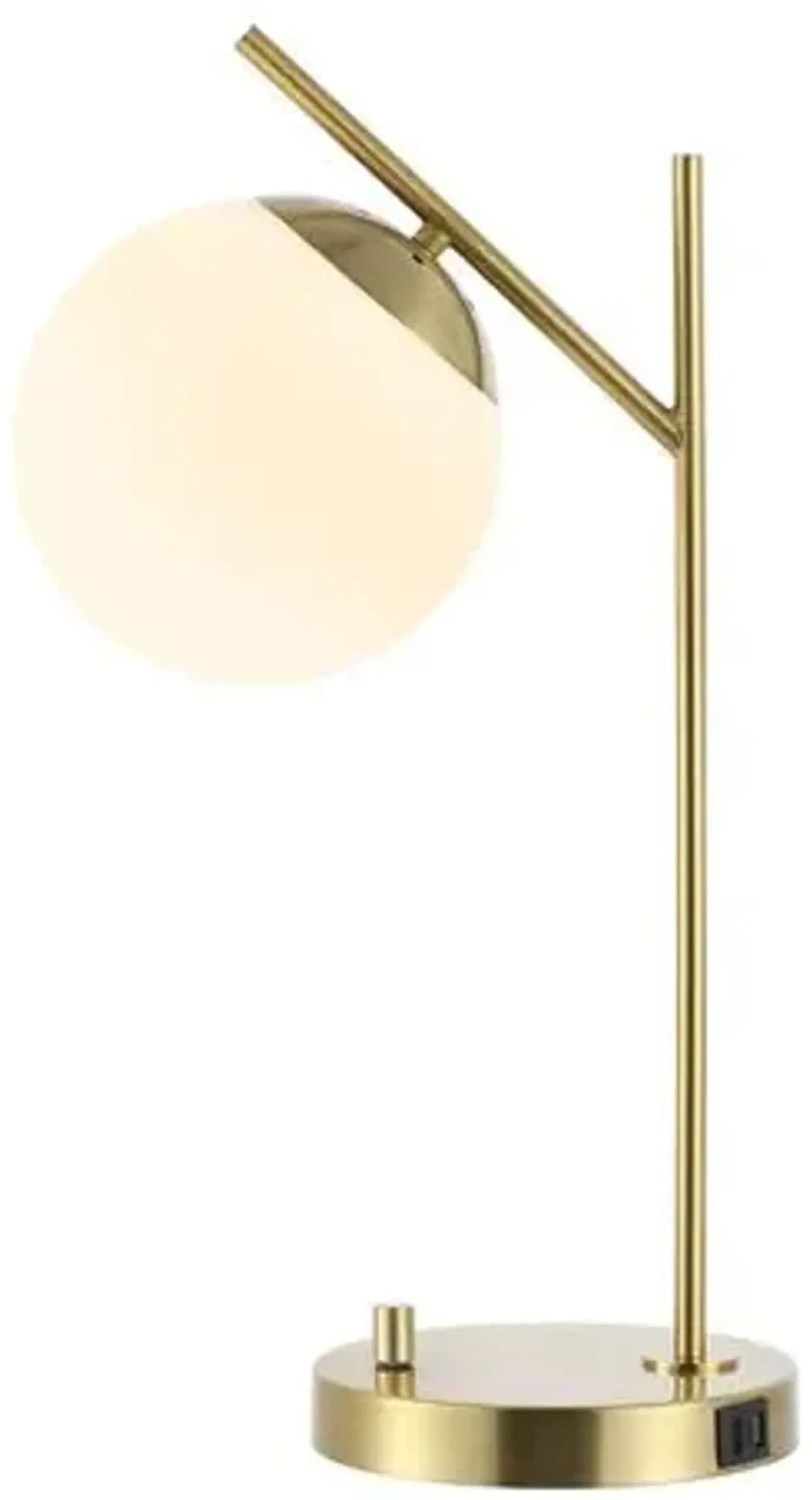 Frankie Globe Table Lamp - Brass - Gold