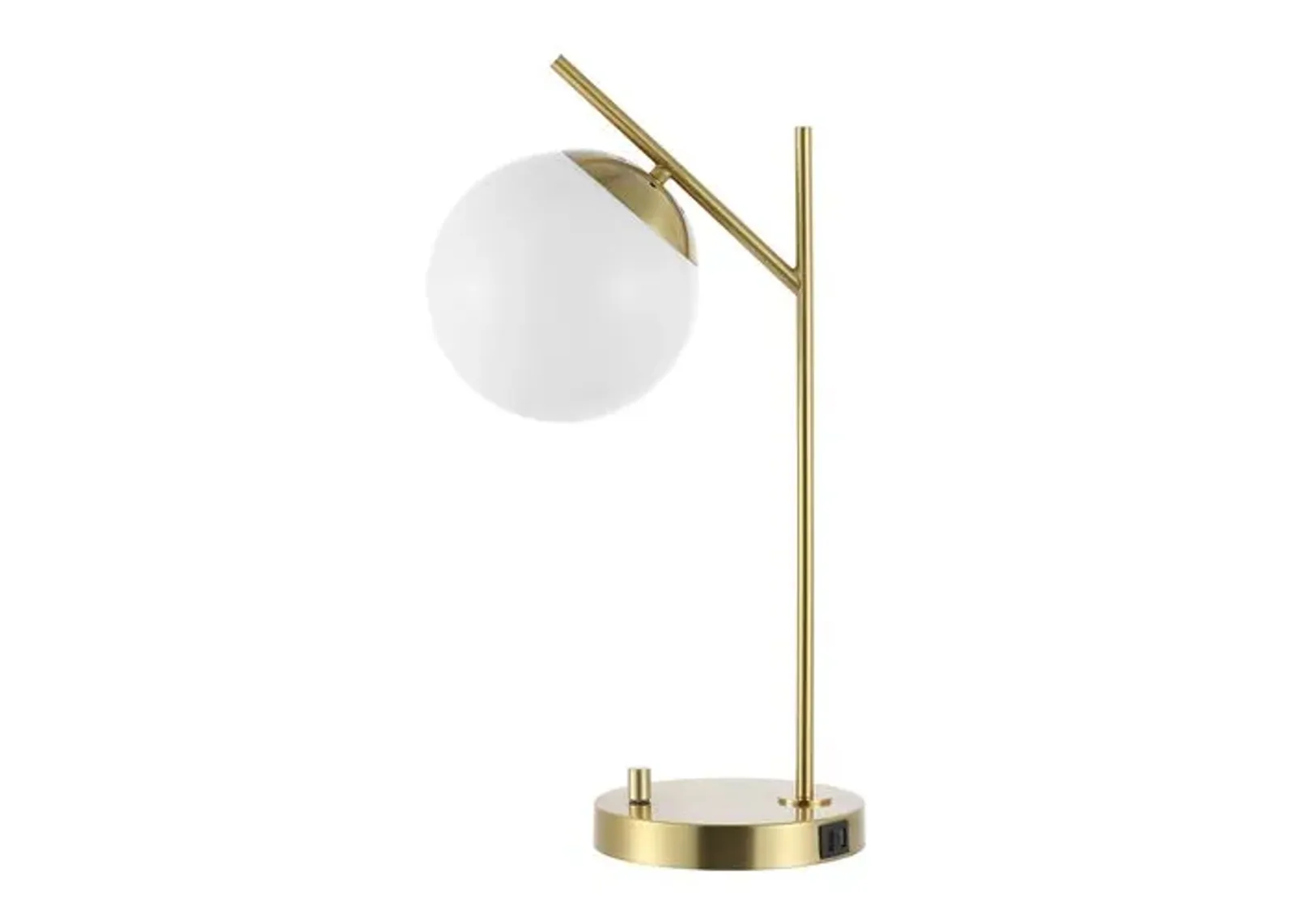 Deanie Globe Table Lamp - Brass - Gold