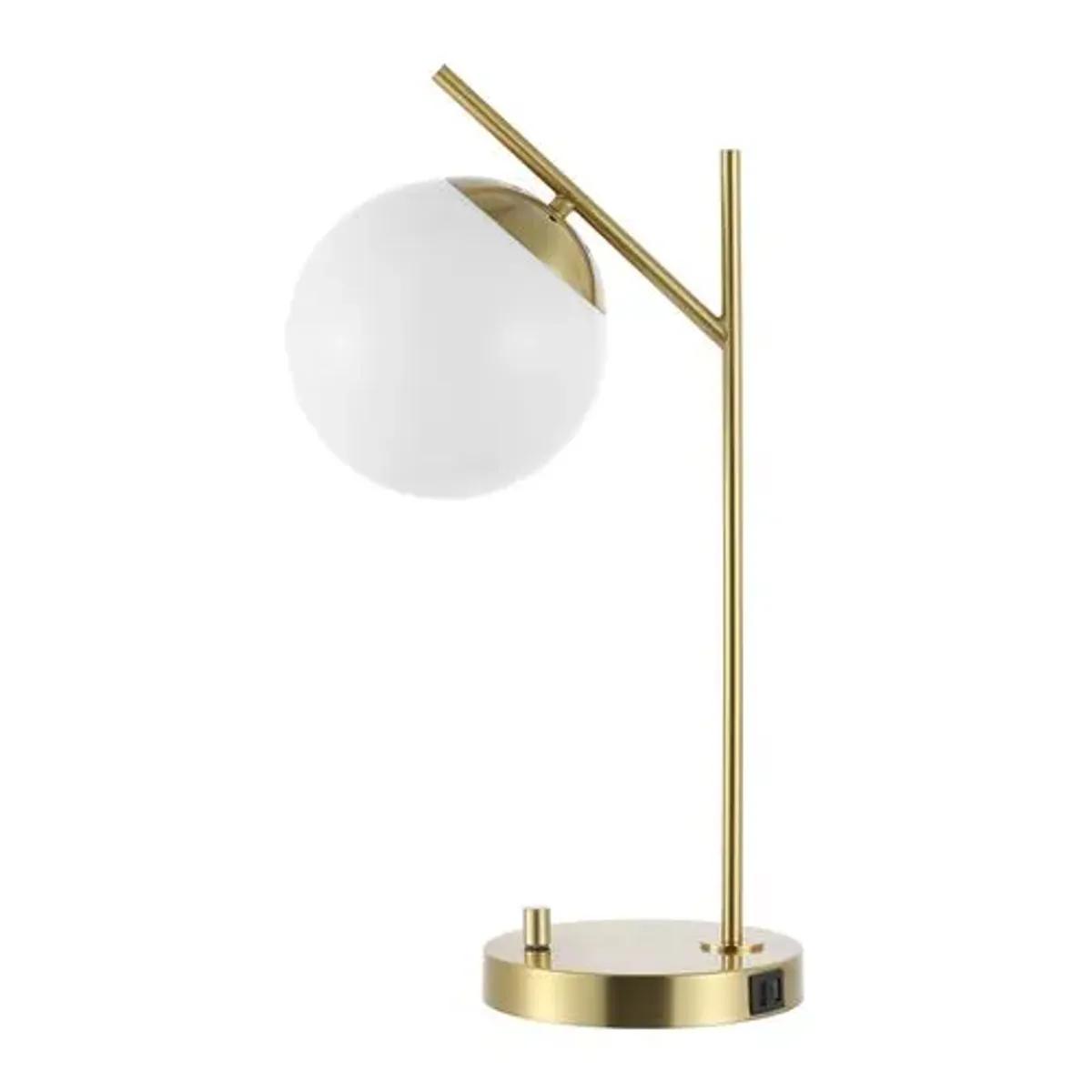 Frankie Globe Table Lamp - Brass - Gold