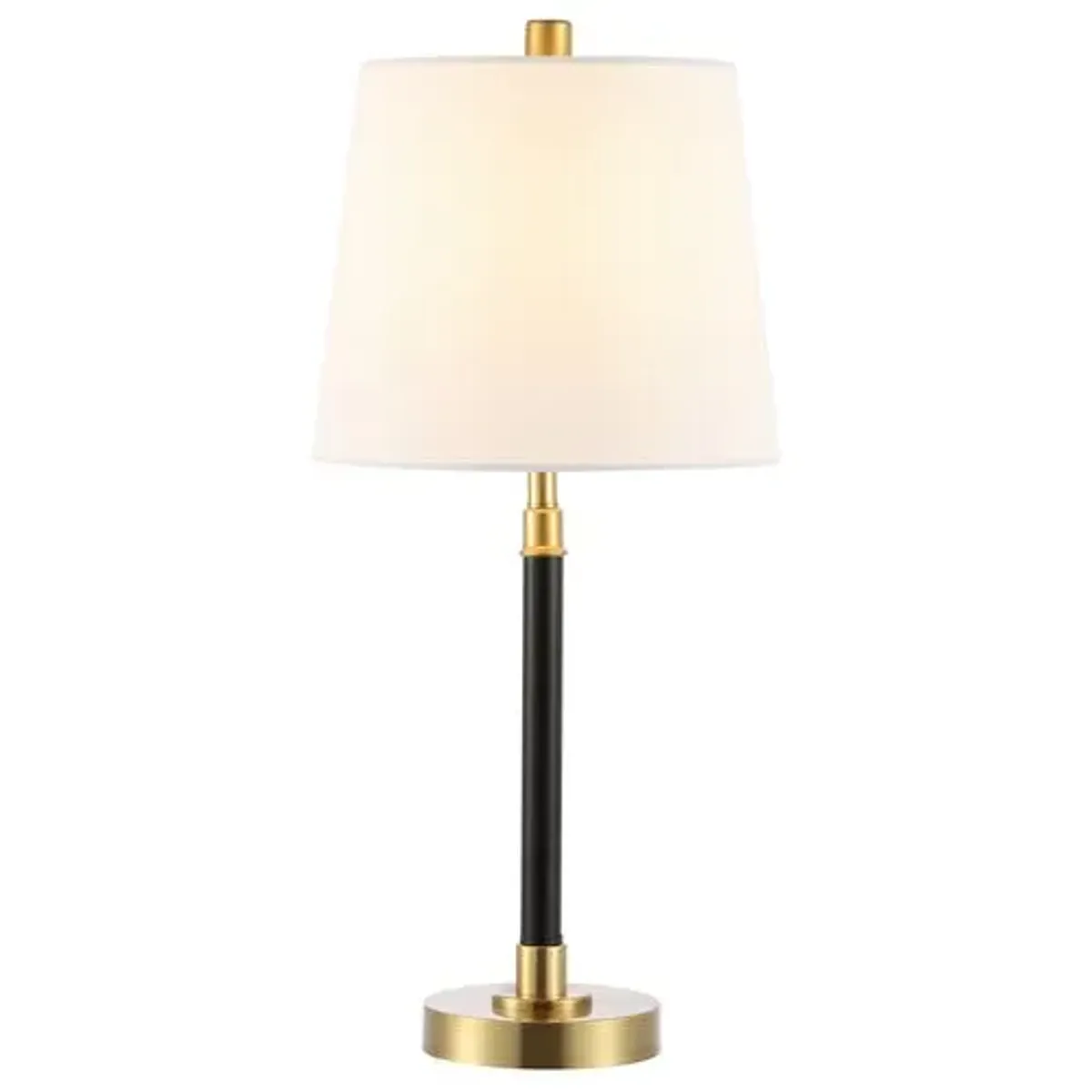 Wigit 22" Table Lamp - Black/Brass