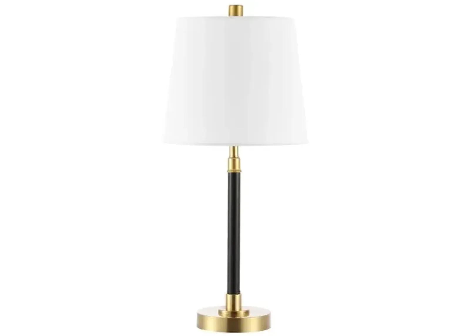 Wigit 22" Table Lamp - Black/Brass