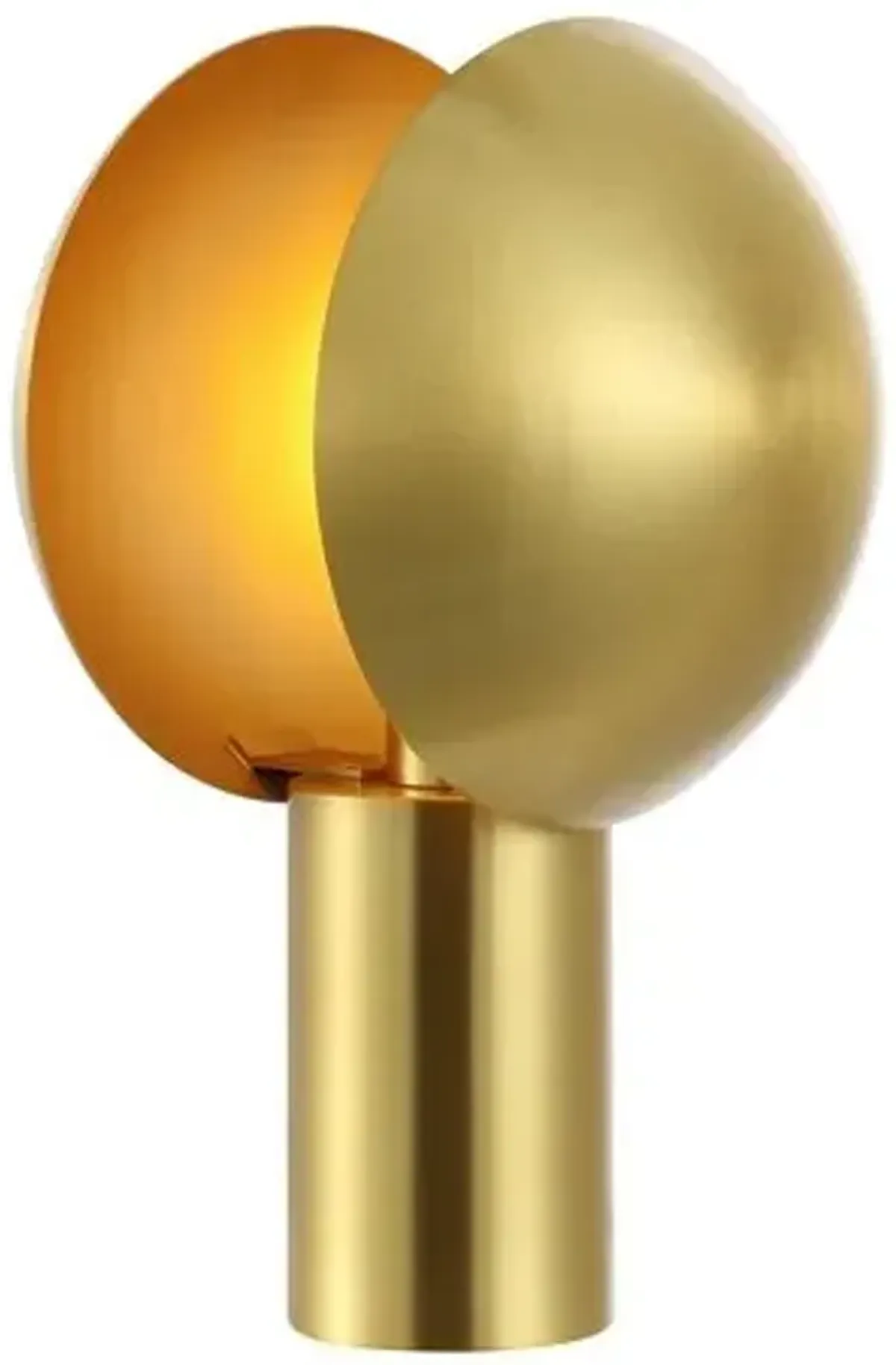 lowry 15" Table Lamp - Brass - Gold