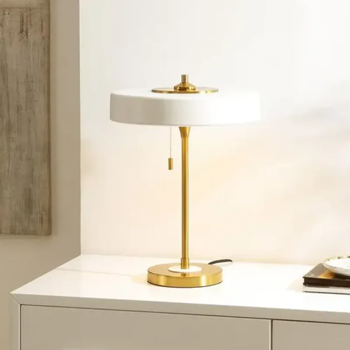 Zennie 19.25" Table Lamp - White