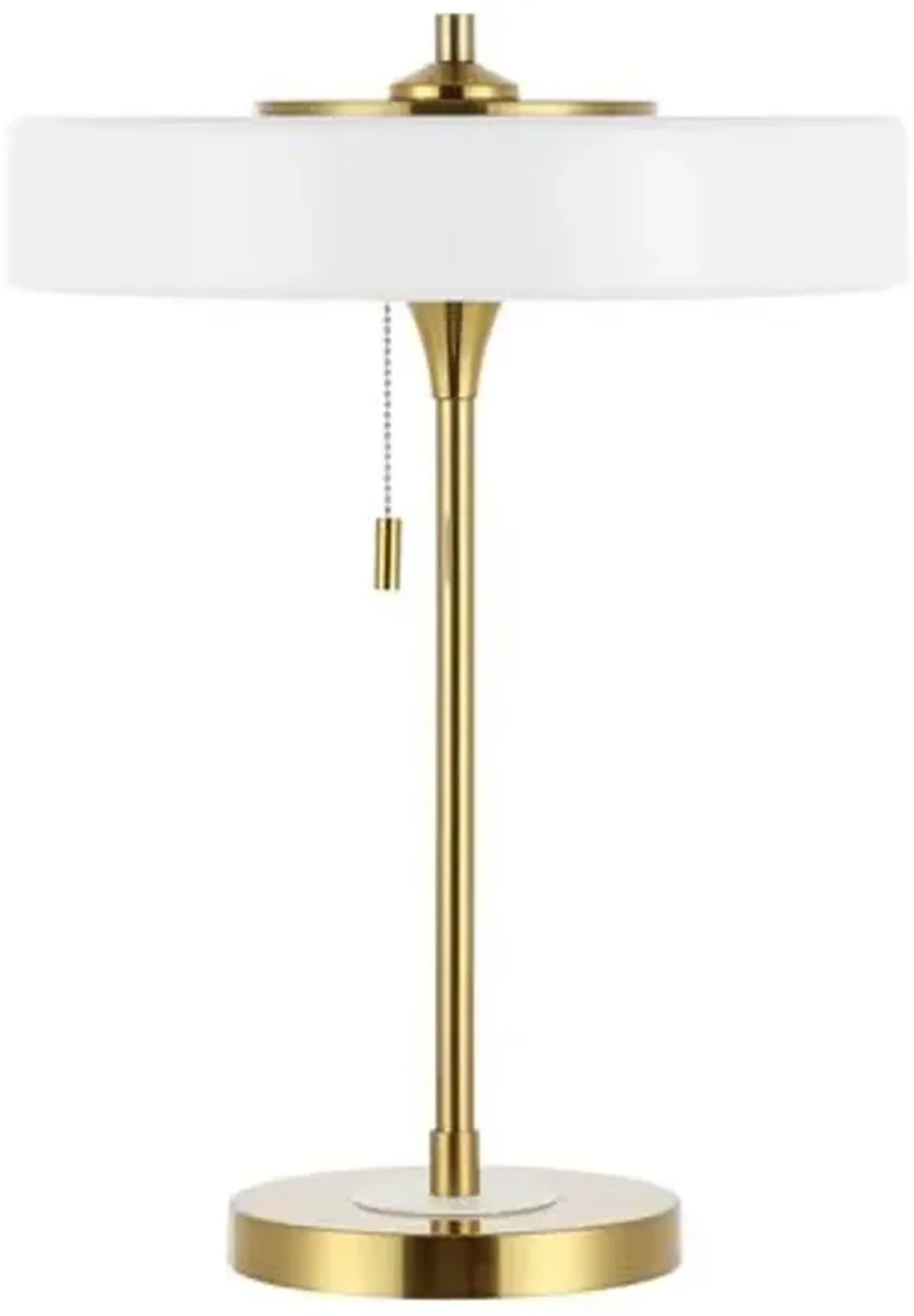 Zennie 19.25" Table Lamp - White