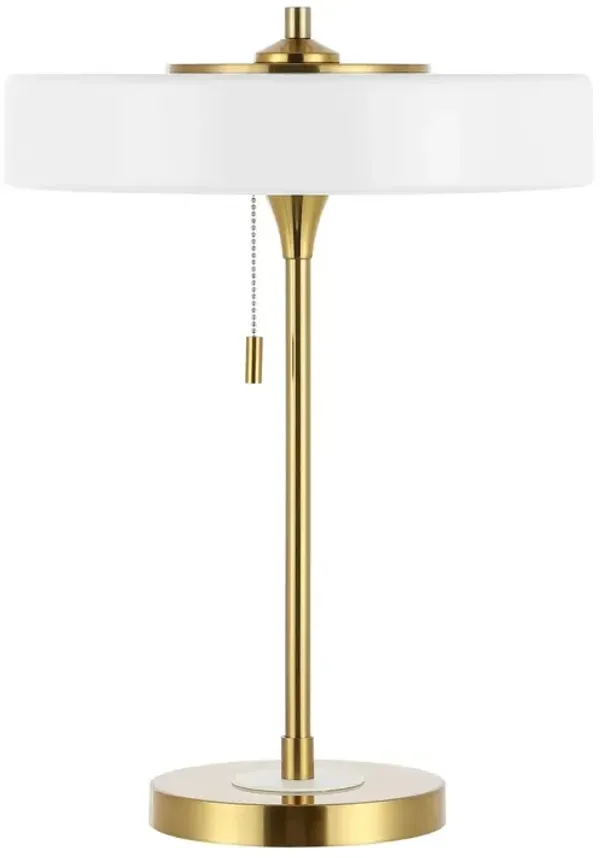 Zennie 19.25" Table Lamp - White