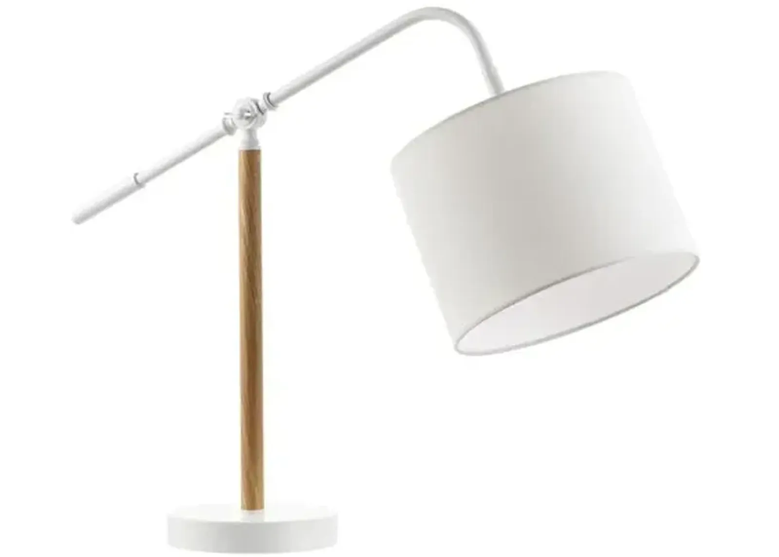 Sergio 23.5" Table Lamp - White/Natural