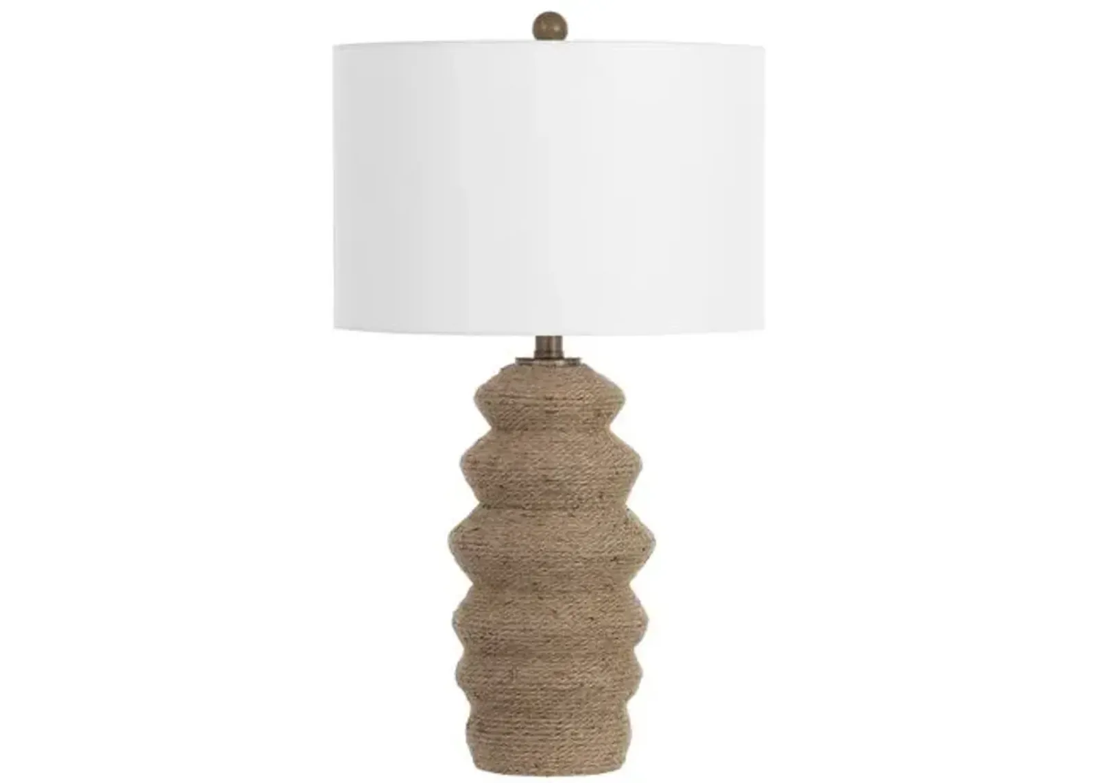 Jaylen 26" Rope Table Lamp - Natural - Brown