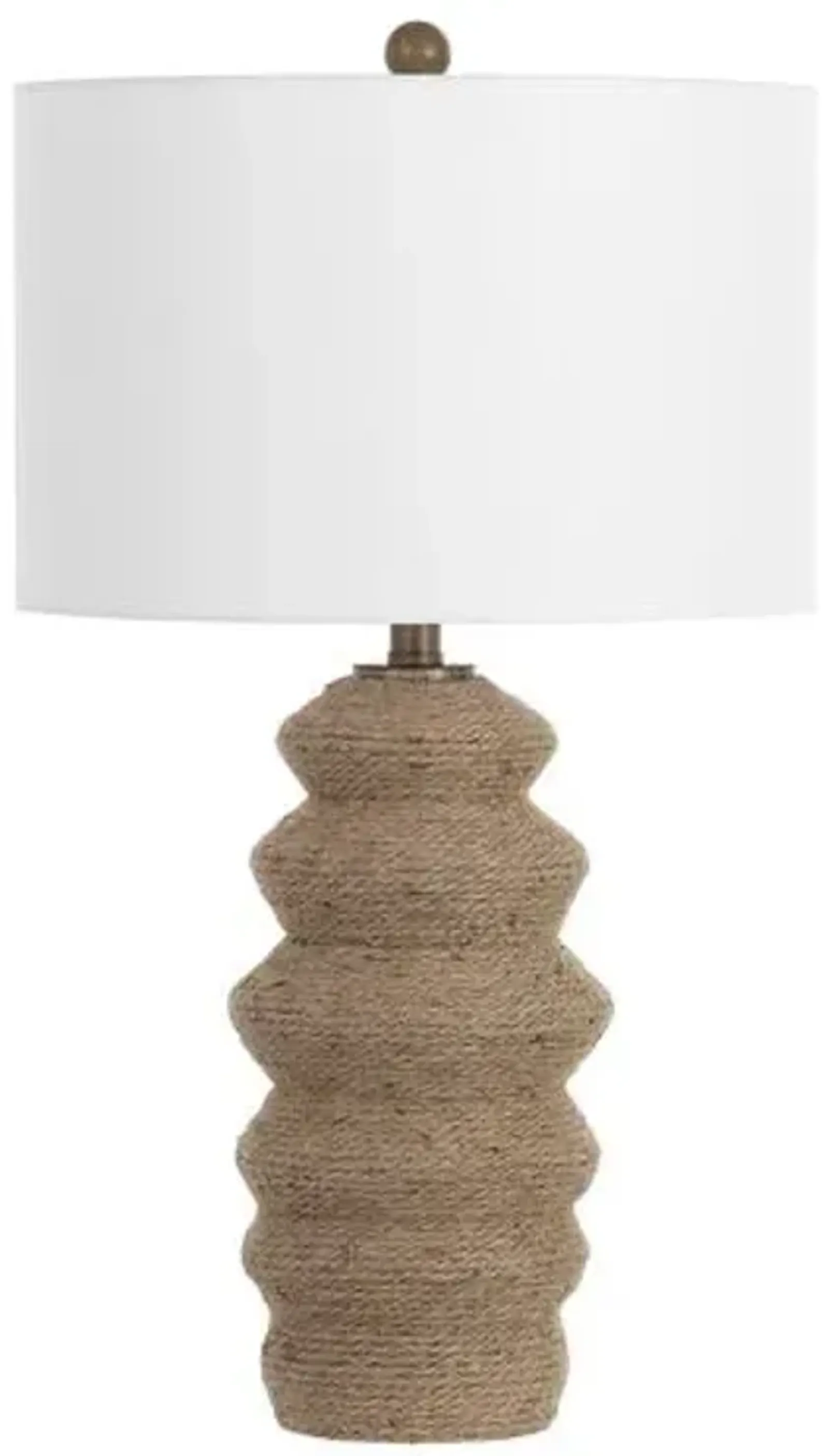 Jaylen 26" Rope Table Lamp - Natural - Brown