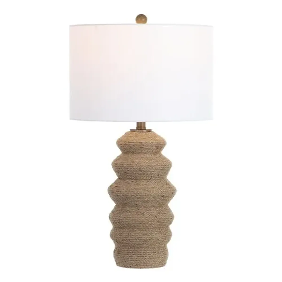 Sabel 22" Table Lamp - Black/Natural