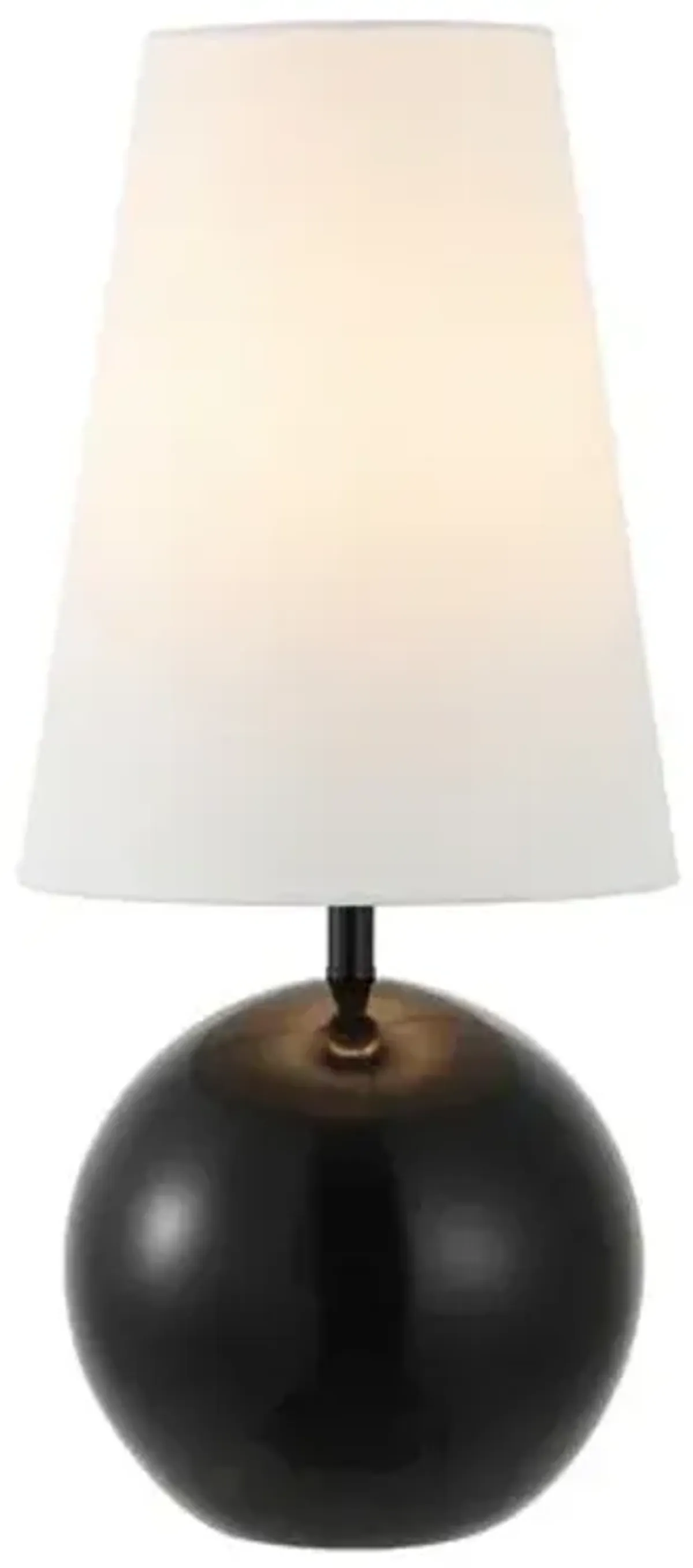 Janelle 20" Ball Table Lamp - Black