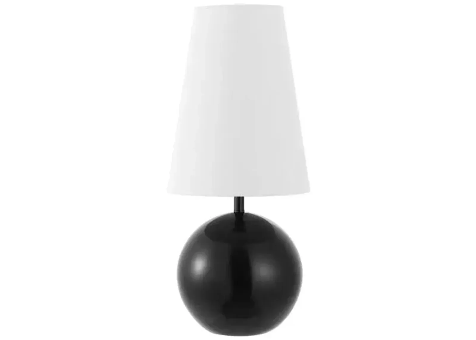 Janelle 20" Ball Table Lamp - Black