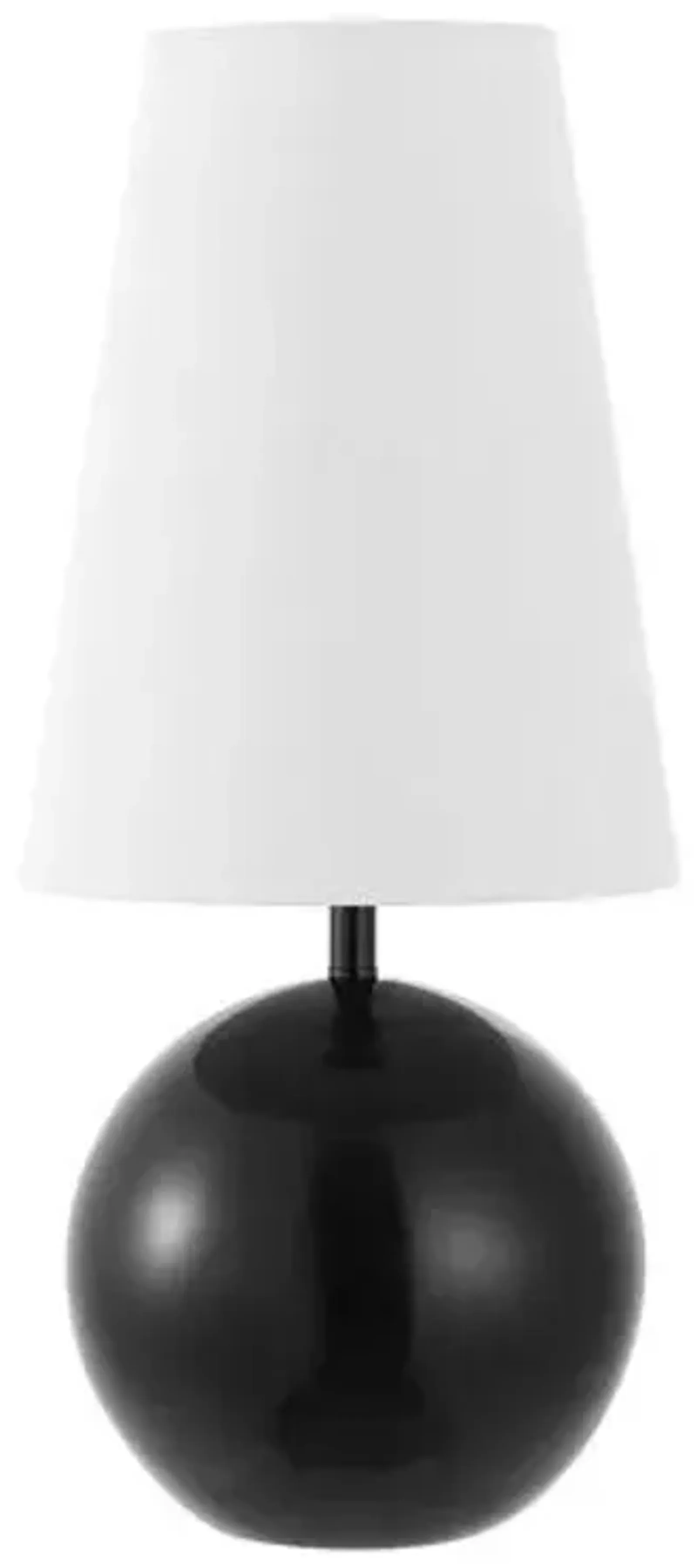 Janelle 20" Ball Table Lamp - Black