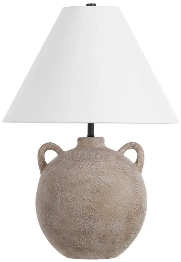 Yenna 24" Table Lamp - Antique Brown