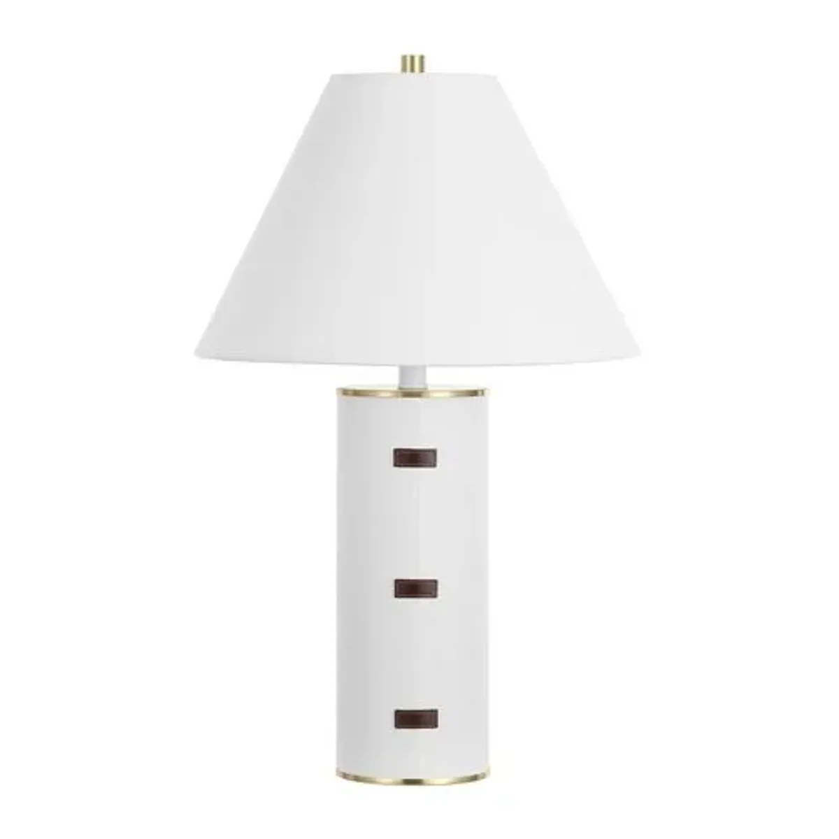 Savere Table Lamp - White/Gold