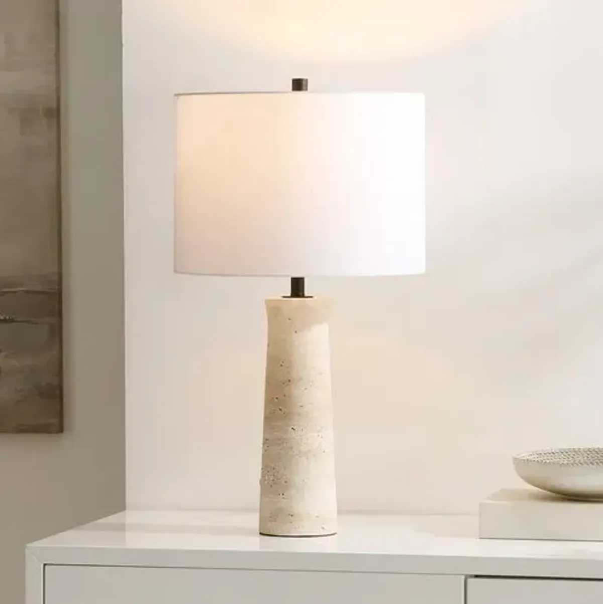 Lynnie Table Lamp - Ivory