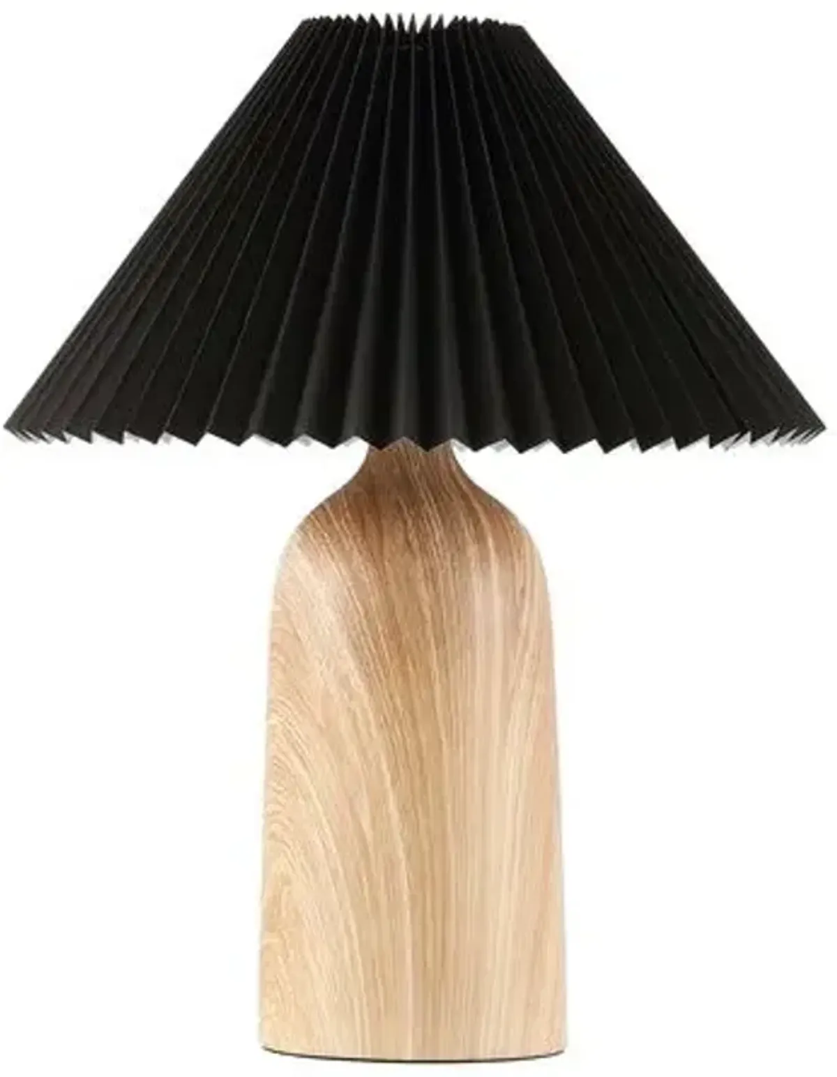 Reiley 19" Table Lamp - Black/Natural