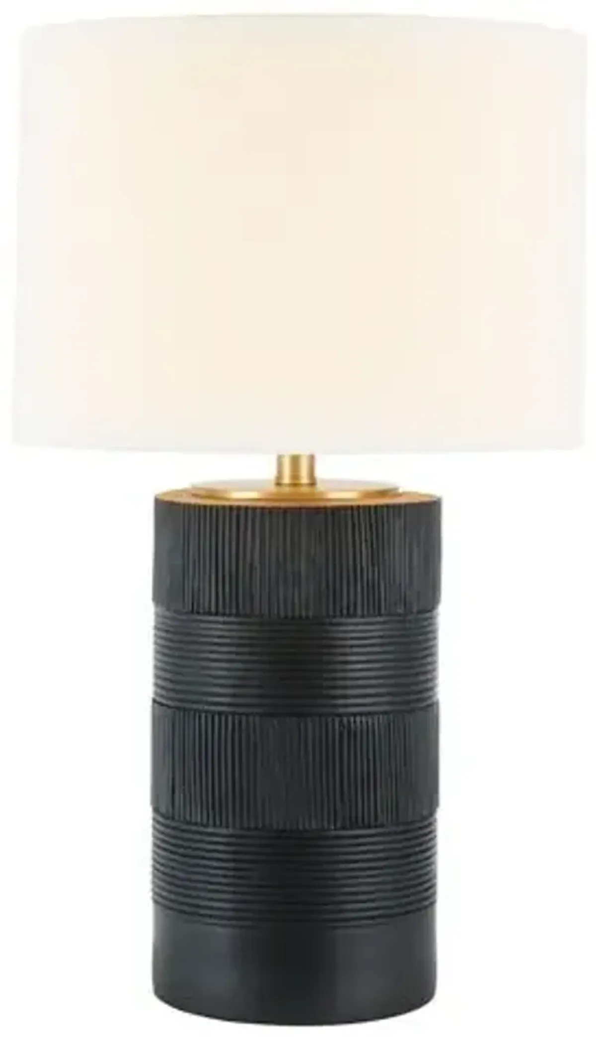 Demitri 25" Table Lamp - Black