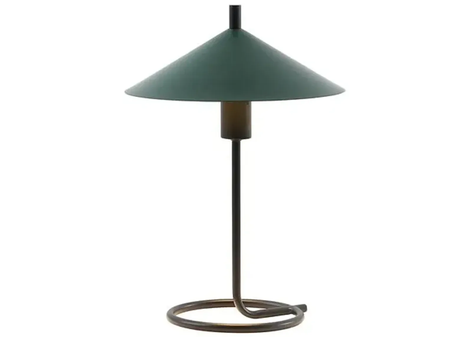 Kardi 17" Table Lamp - Green