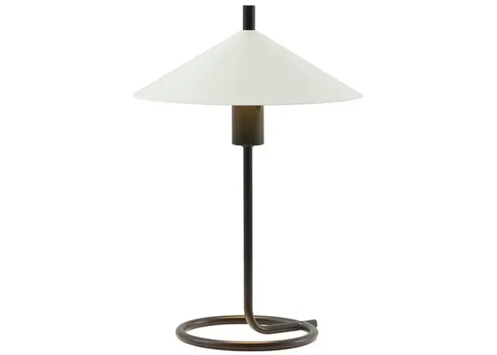 Kardi 17" Table Lamp - Black