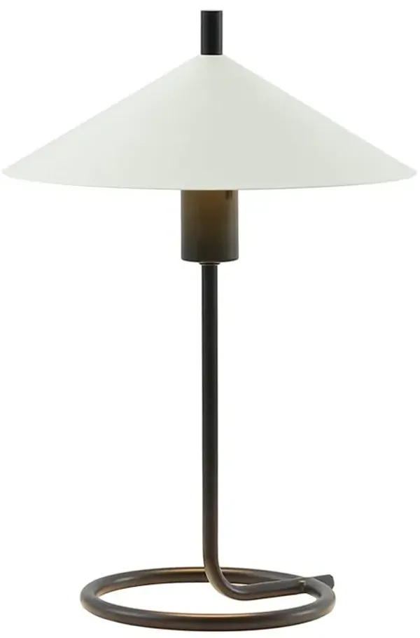 Kardi 17" Table Lamp - Black