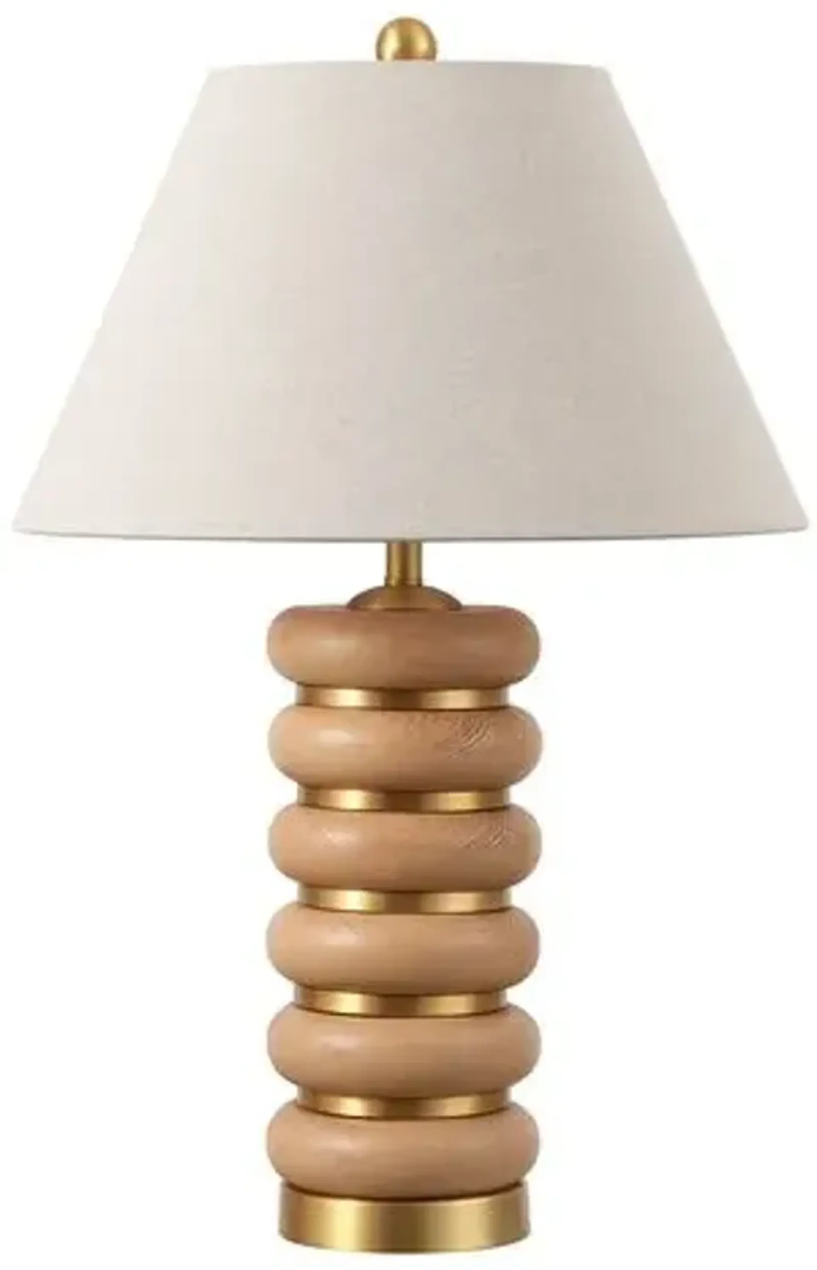 Illiana 25" Table Lamp - Brown