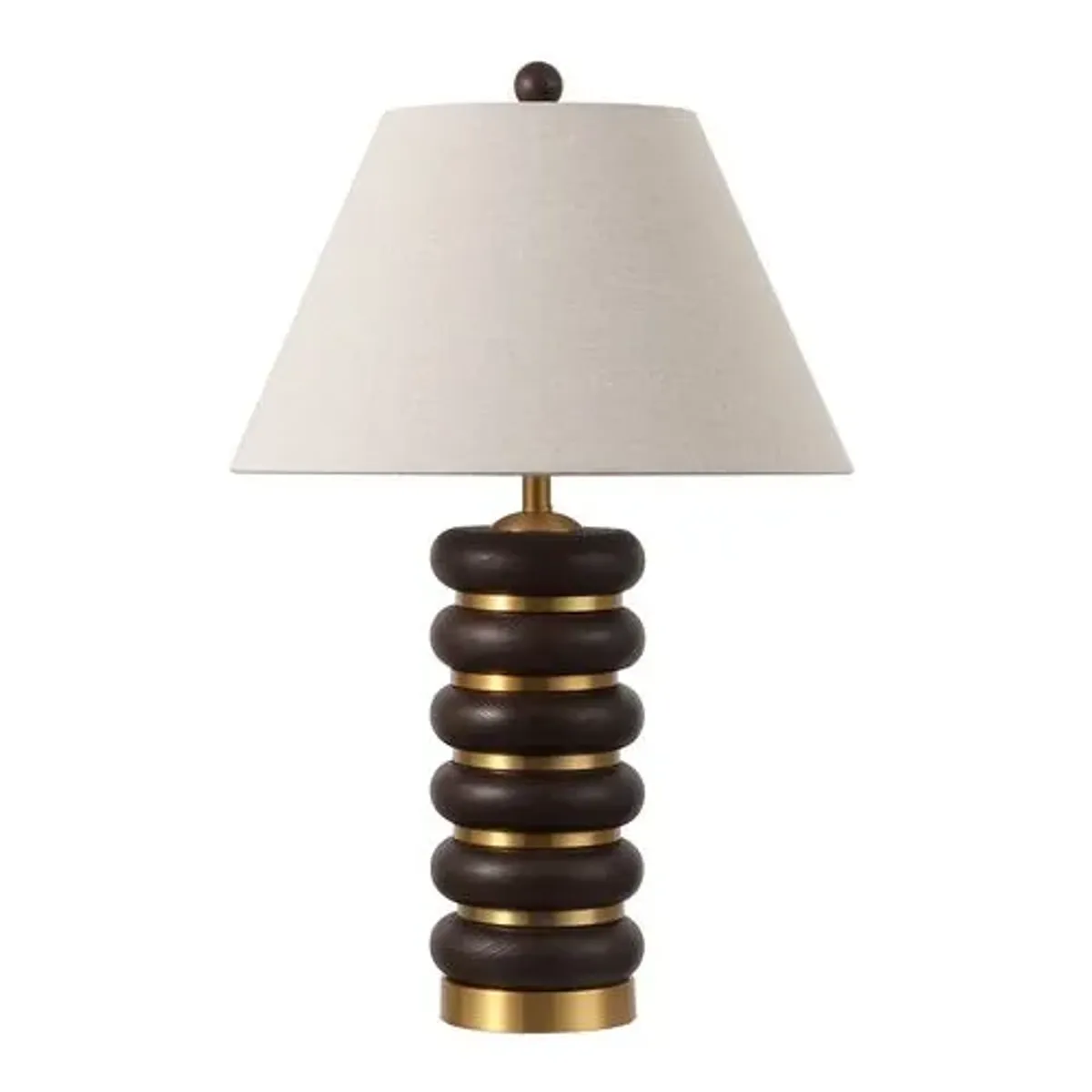 Illiana 25" Table Lamp - Brown