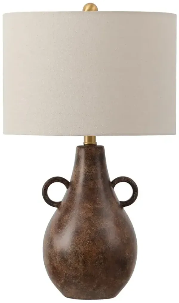 Sfen 24.5" Table Lamp - Antique Brown