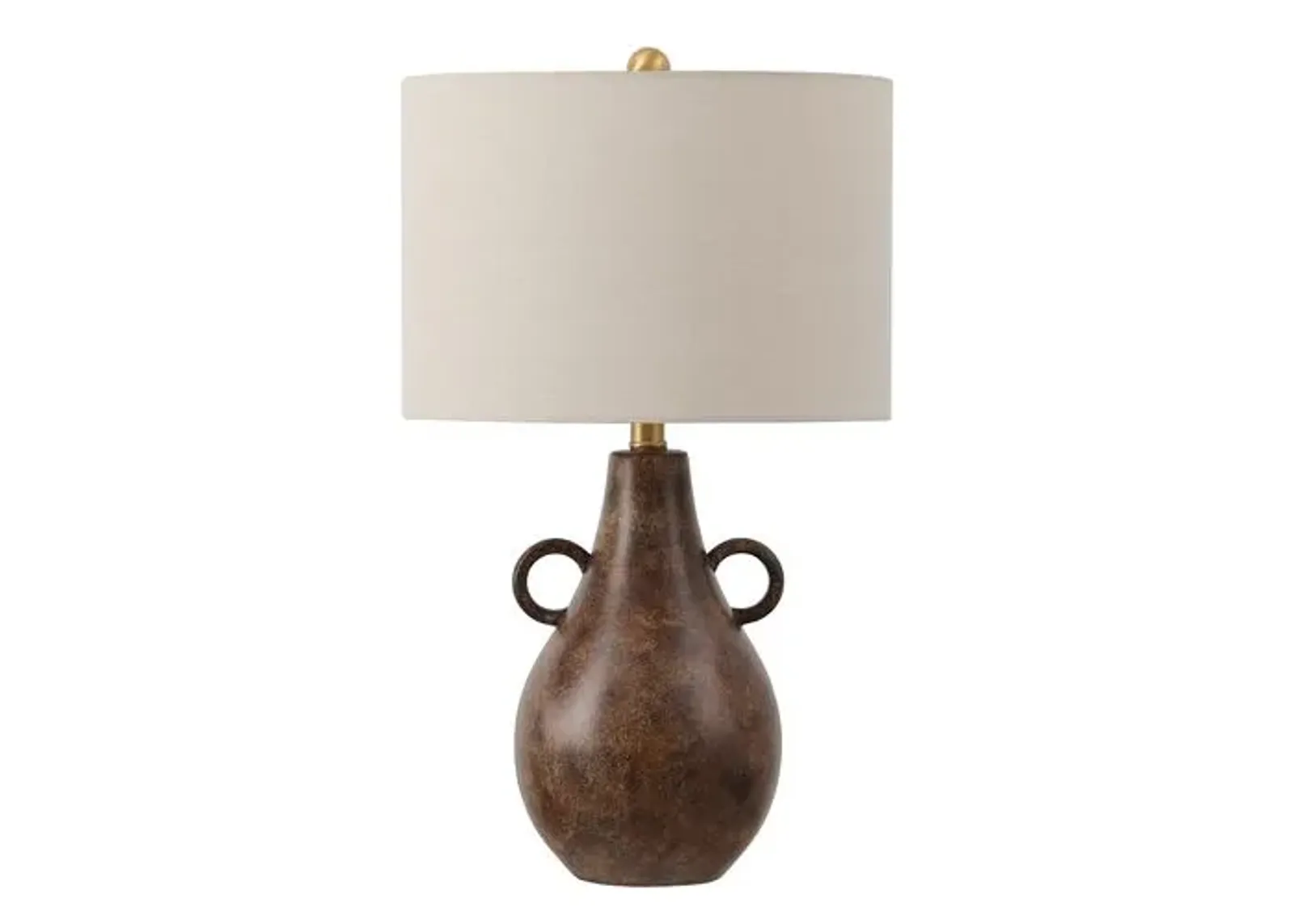 Sfen 24.5" Table Lamp - Antique Brown