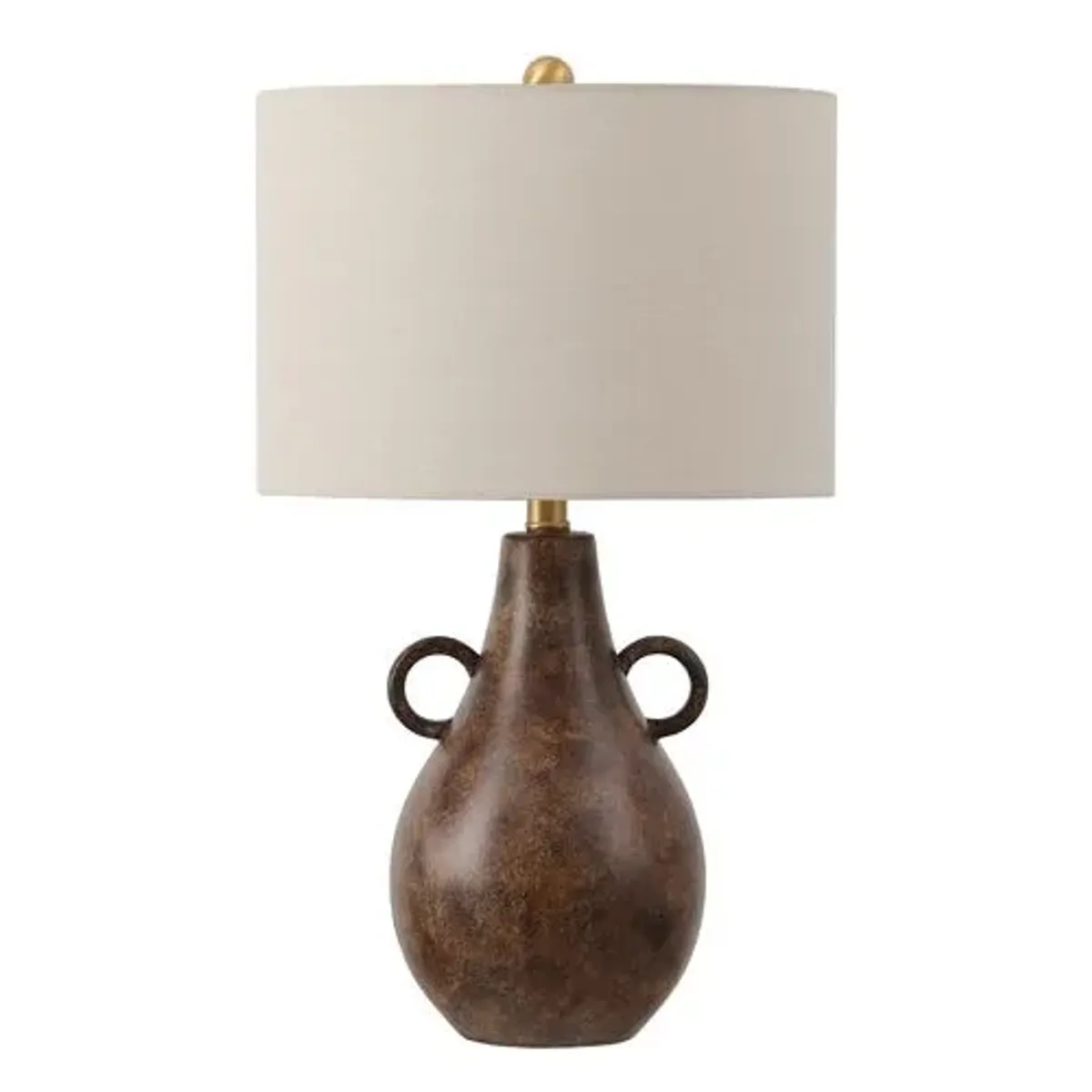 Sfen 24.5" Table Lamp - Antique Brown