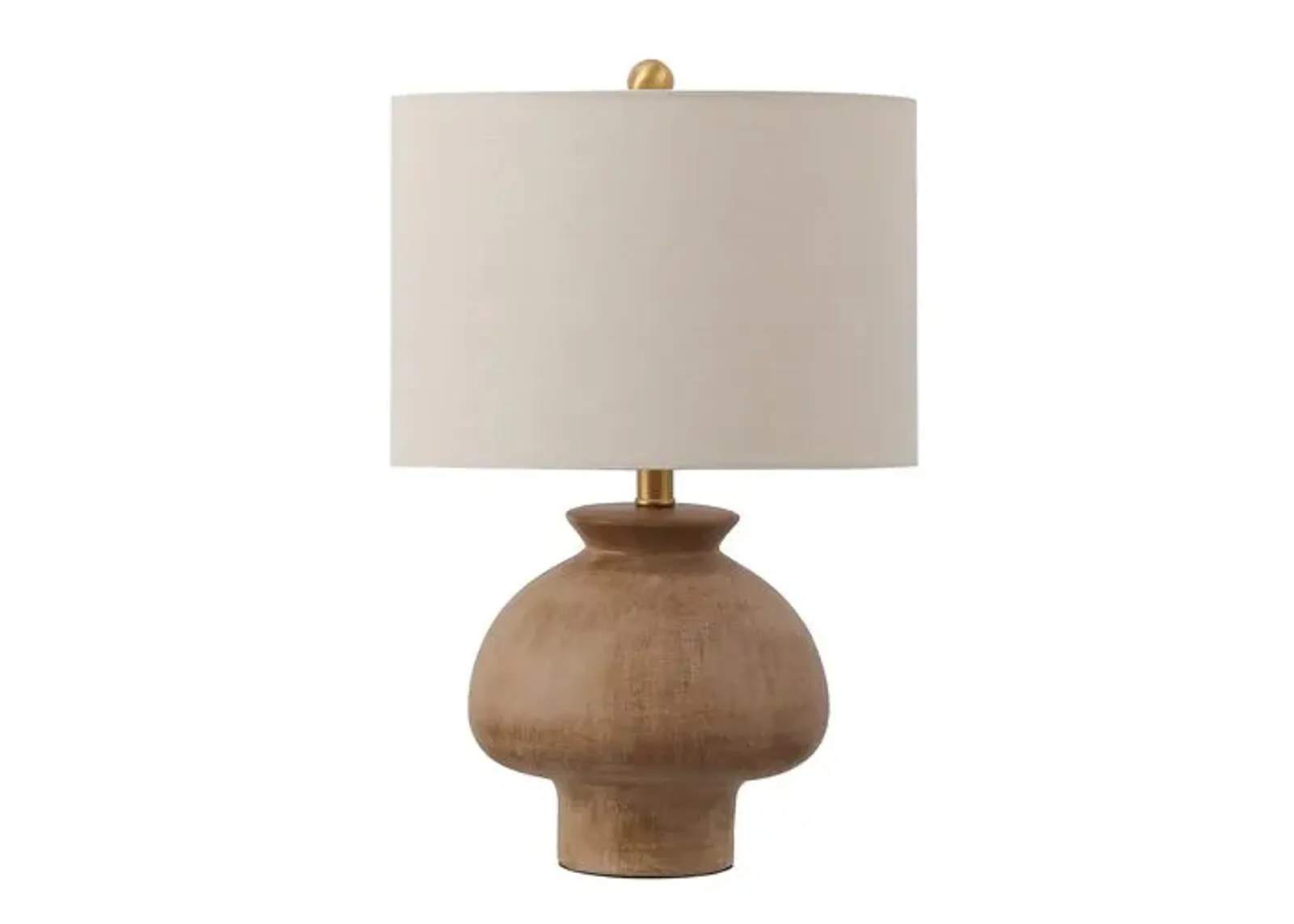 Fianna 23" Table Lamp - Light Brown