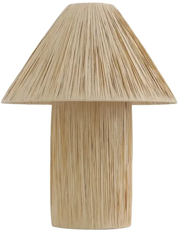 Christa Paper Rope 20" Table Lamp - Natural - Brown