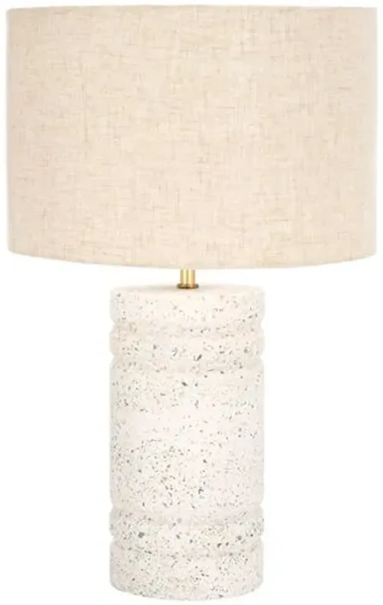 Giana Terrazzo Table Lamp - White