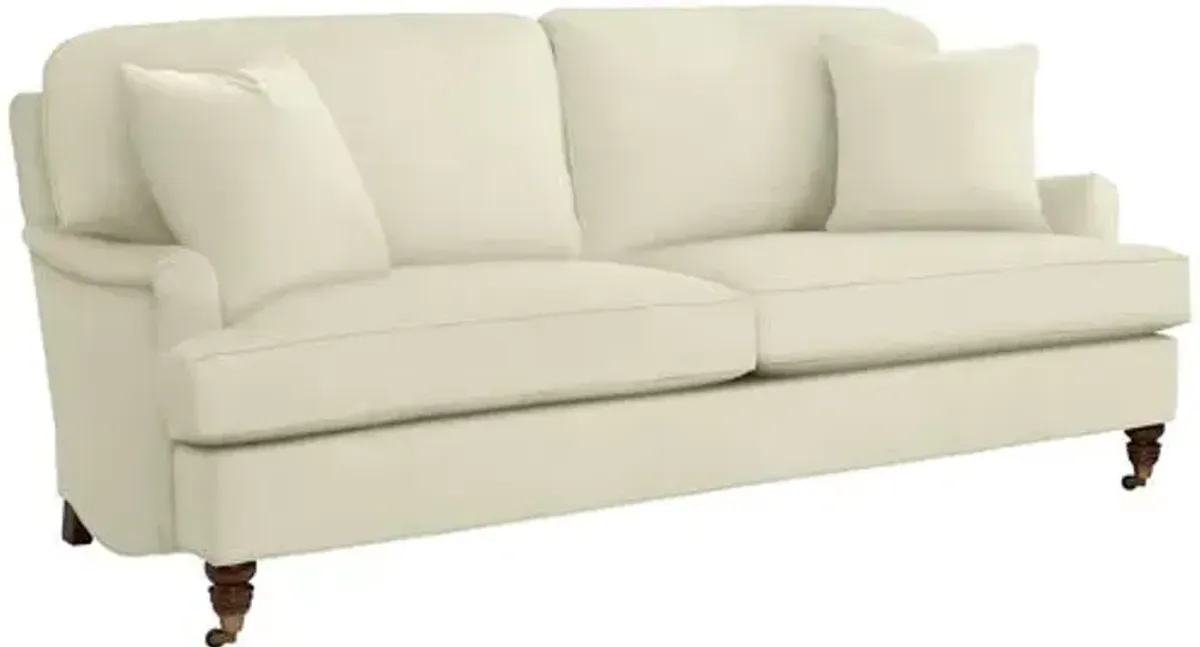 Archie Sofa - Crypton Linen - Handcrafted